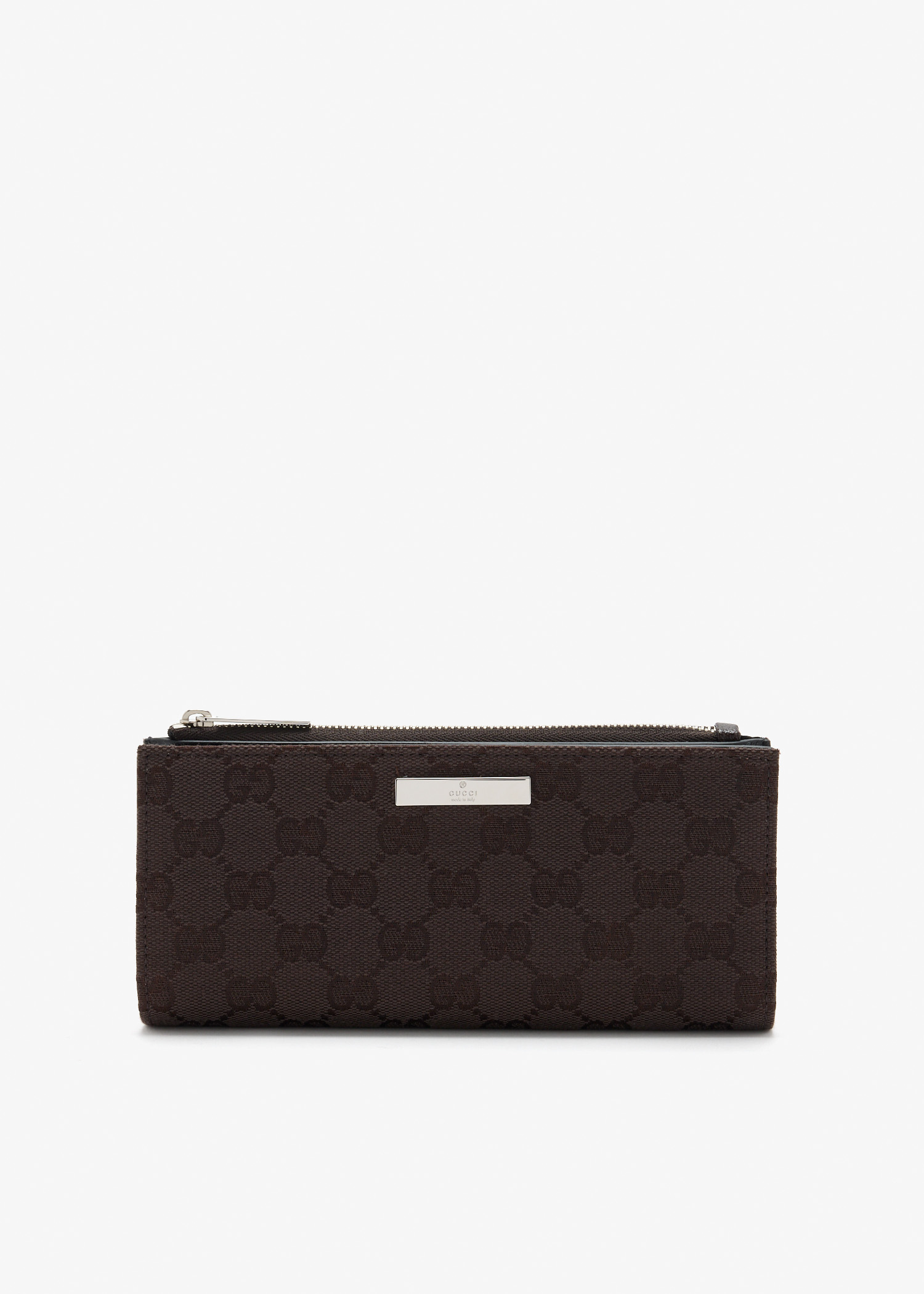 Logo plaque long wallet, Brown
Logo plaque long wallet, Brown