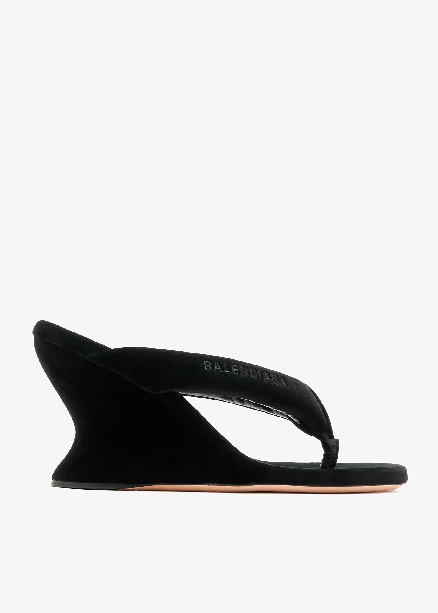 Gaeta thong wedge sandals, Black
Gaeta thong wedge sandals, Black
