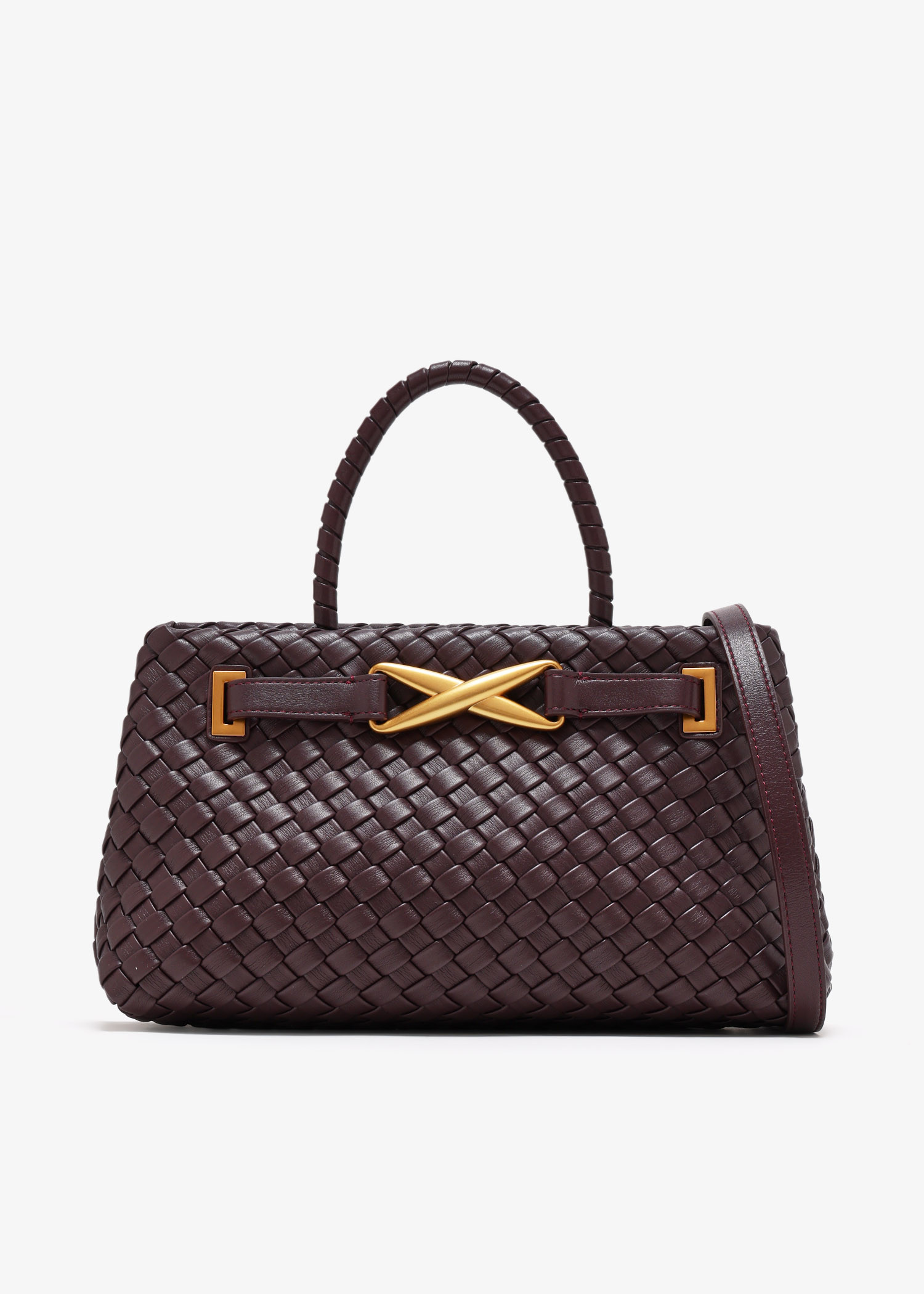 Elora woven tote bag, Burgundy
Elora woven tote bag, Burgundy