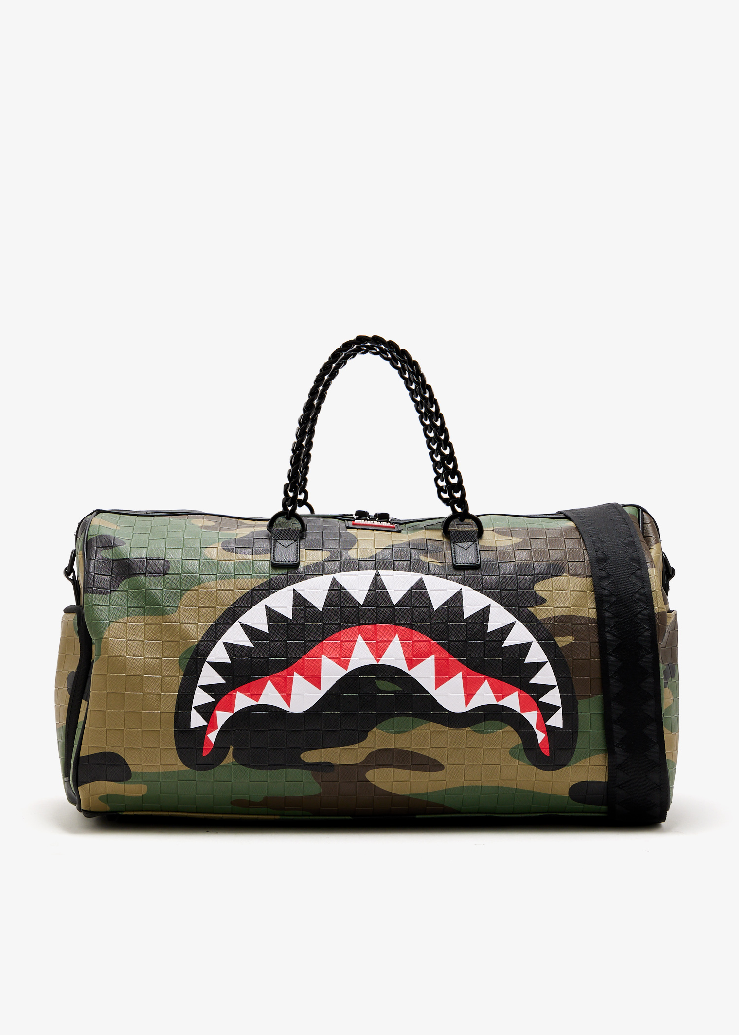 Woodland camo check duffle bag, Printed
Woodland camo check duffle bag, Printed