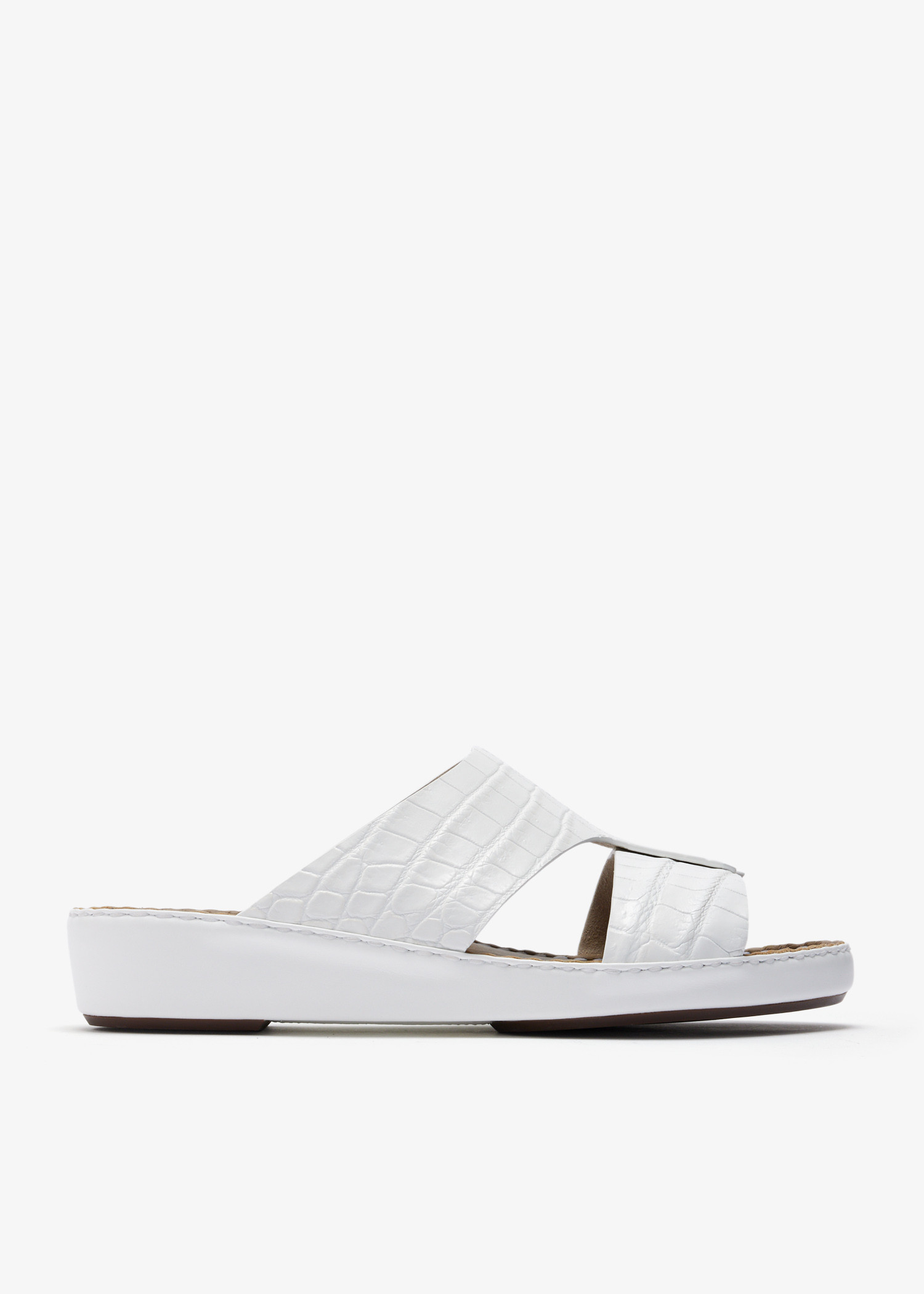 Drifted Belt sandals, White
Drifted Belt sandals, White