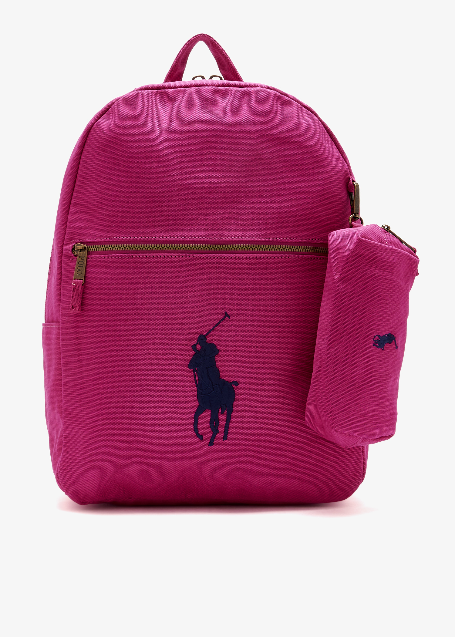 Logo backpack, Pink