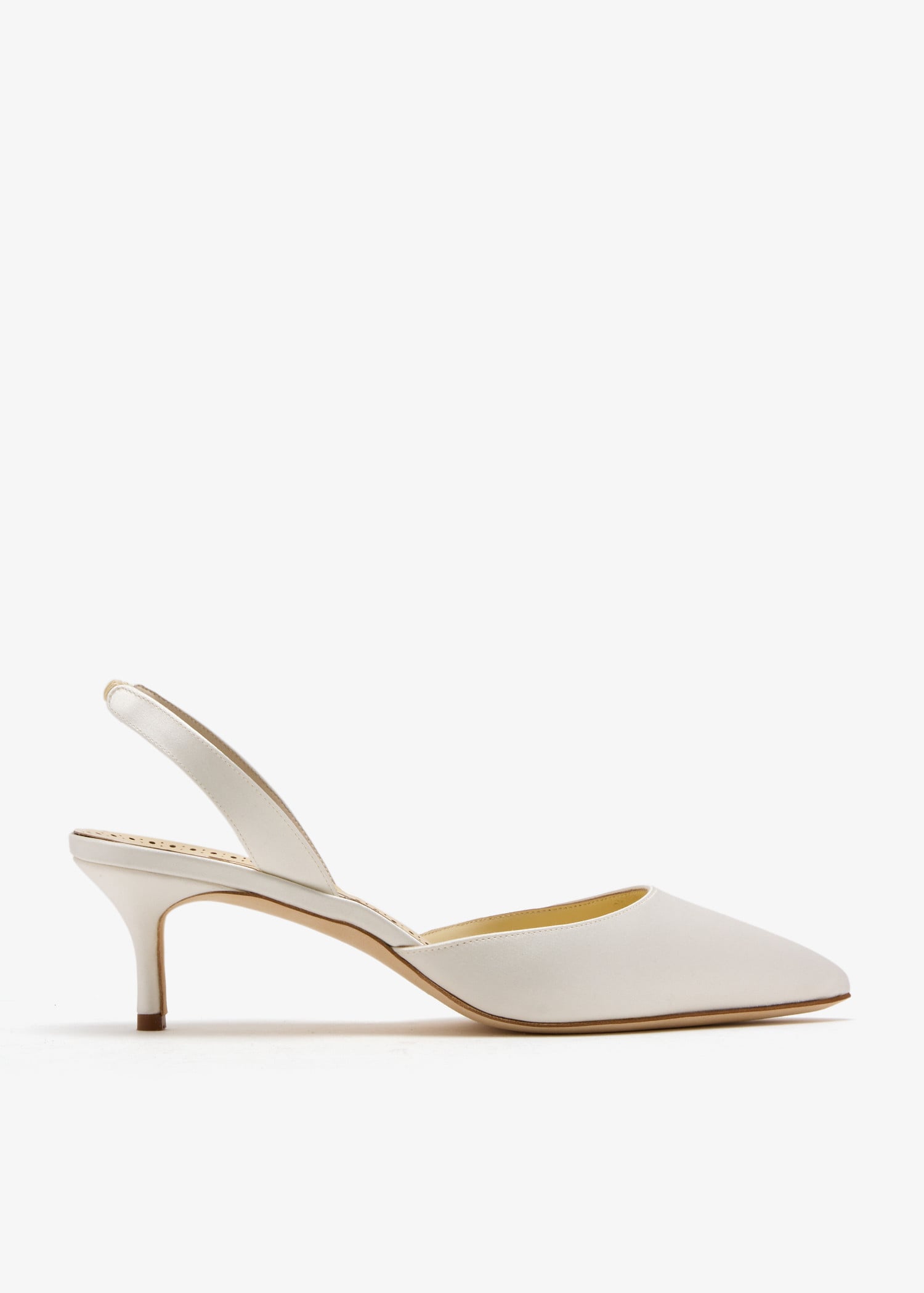 Carolyne Bride slingback pumps, White
Carolyne Bride slingback pumps, White