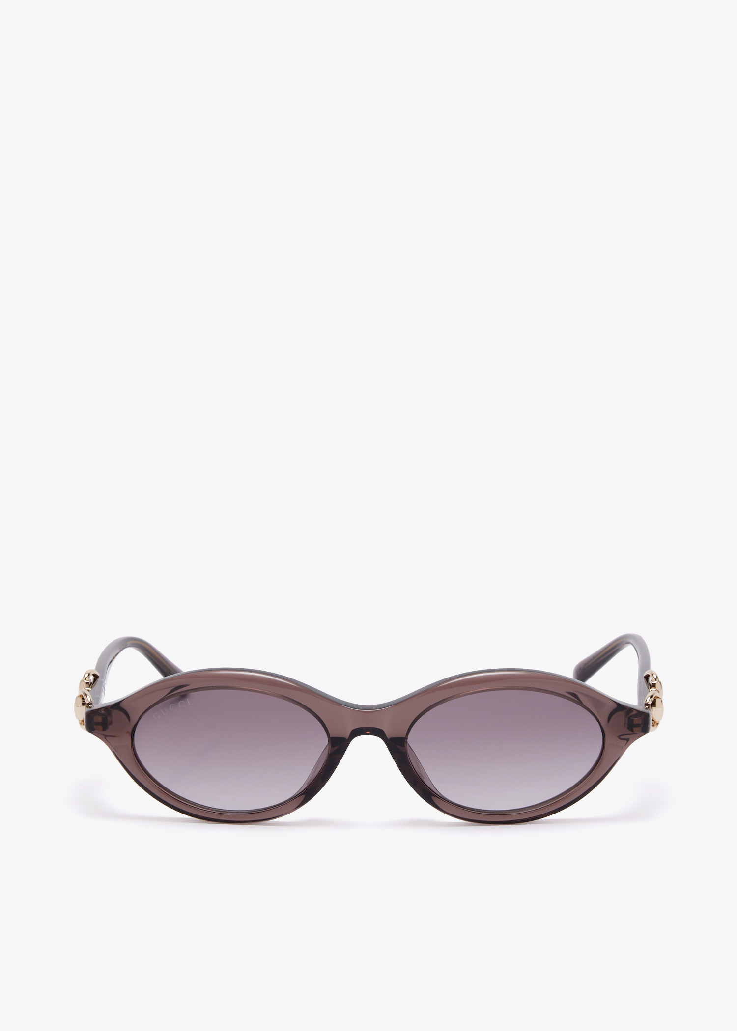 Oval-frame sunglasses, Brown
Oval-frame sunglasses, Brown