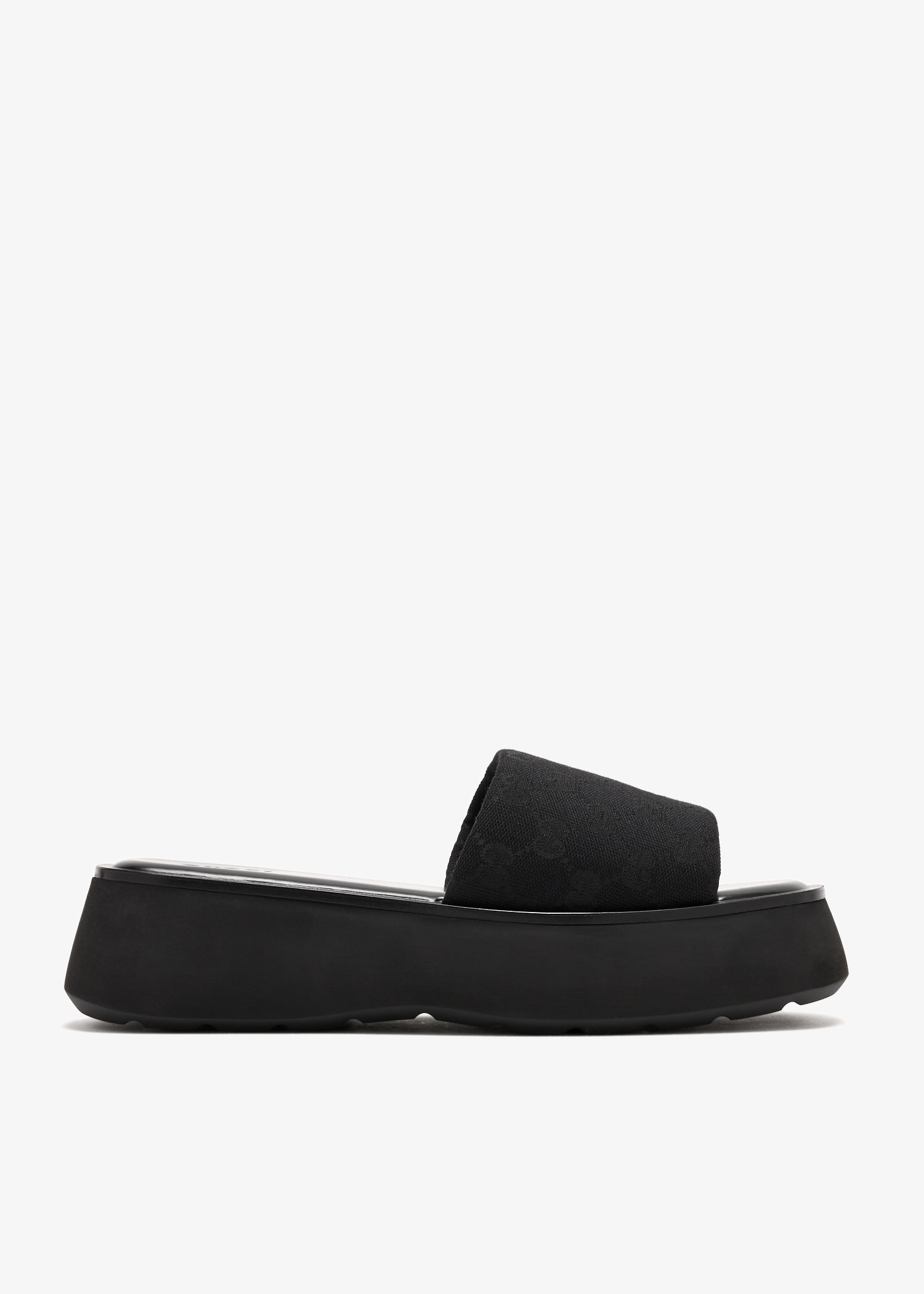 GG platform sandals, Black
GG platform sandals, Black
