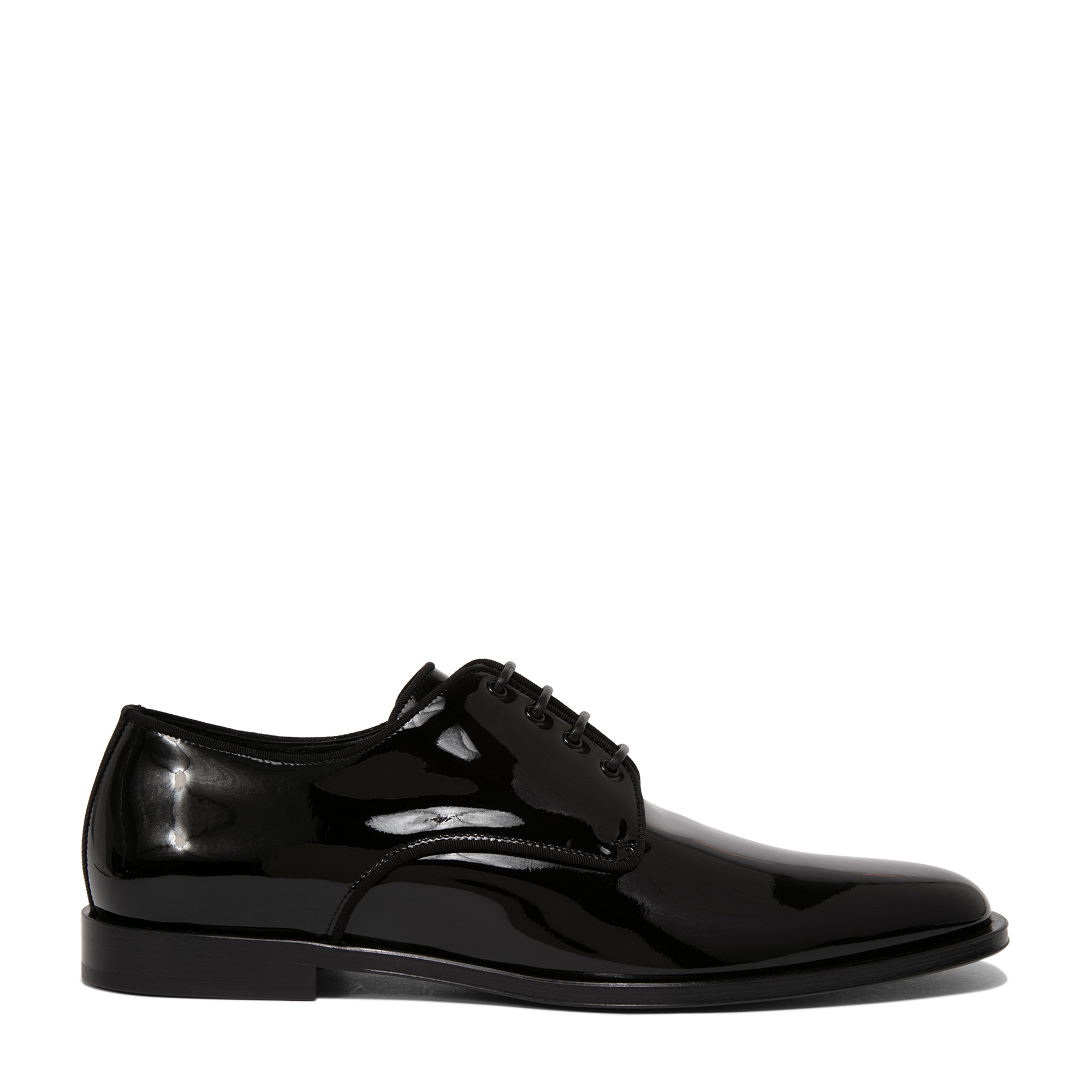 Glossy patent leather derby shoes, Black
Glossy patent leather derby shoes, Black