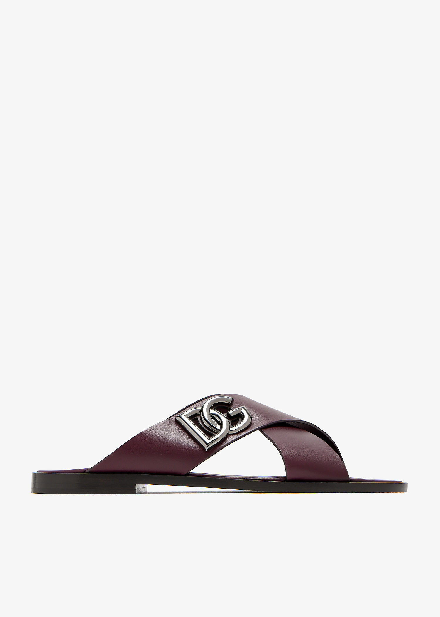 DG logo sandals, Burgundy
DG logo sandals, Burgundy