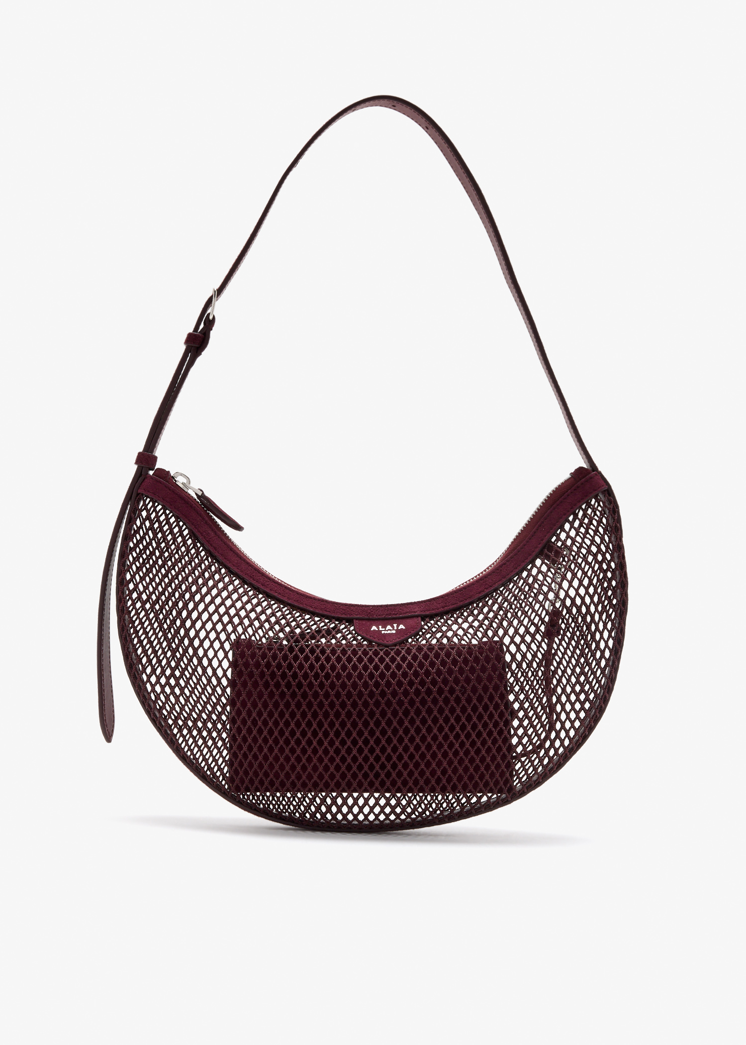 One Piece Demi Lune bag, Burgundy
One Piece Demi Lune bag, Burgundy