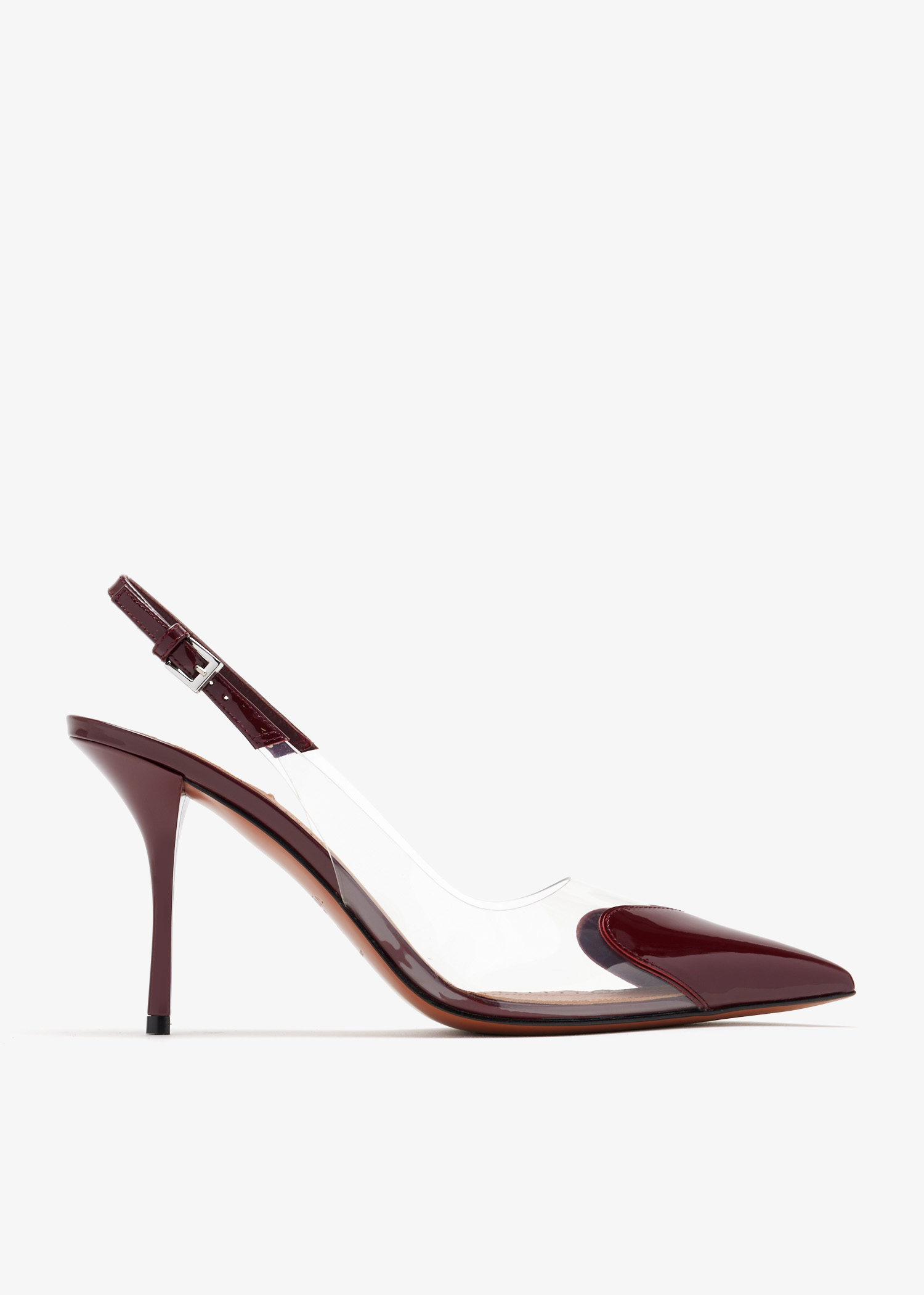 Le Cœur slingback pumps, Burgundy
Le Cœur slingback pumps, Burgundy