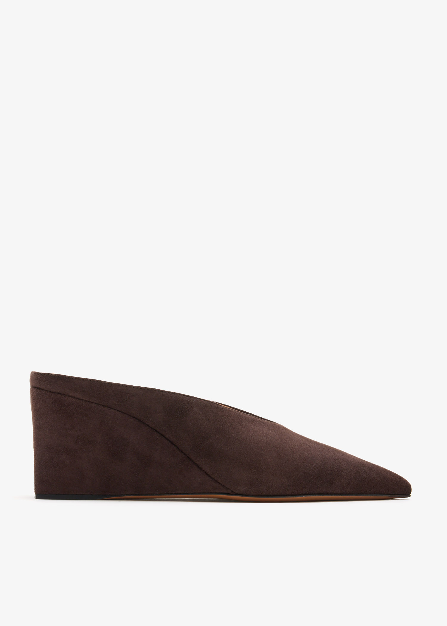 Cube wedge mules, Brown
Cube wedge mules, Brown