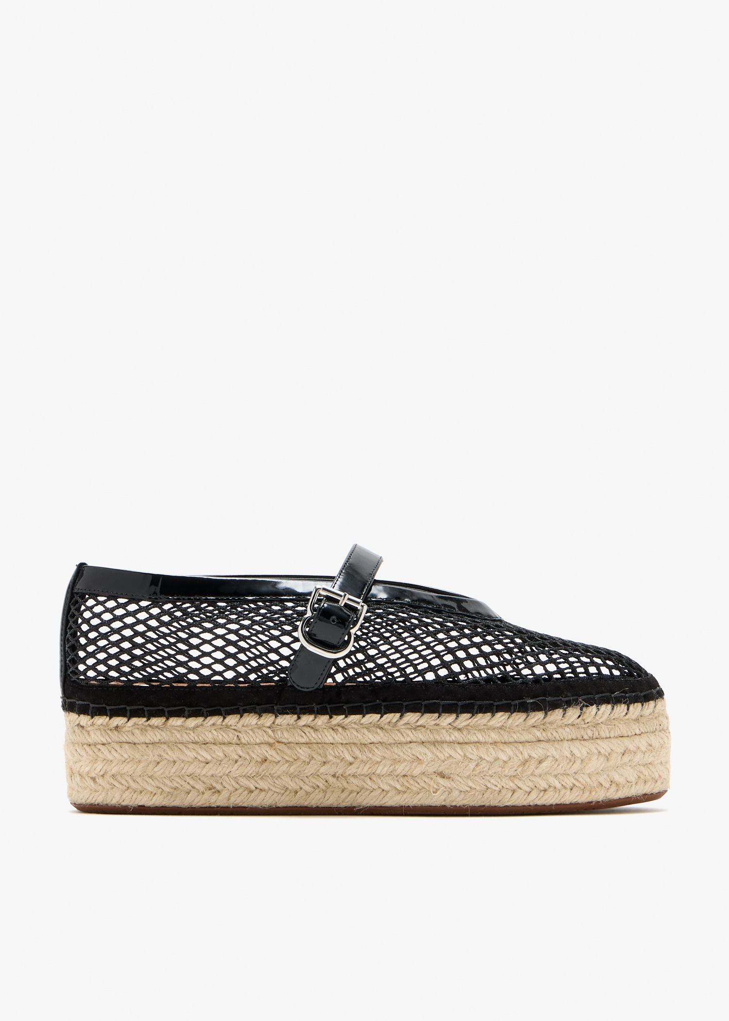 Fishnet espadrilles, Black
Fishnet espadrilles, Black