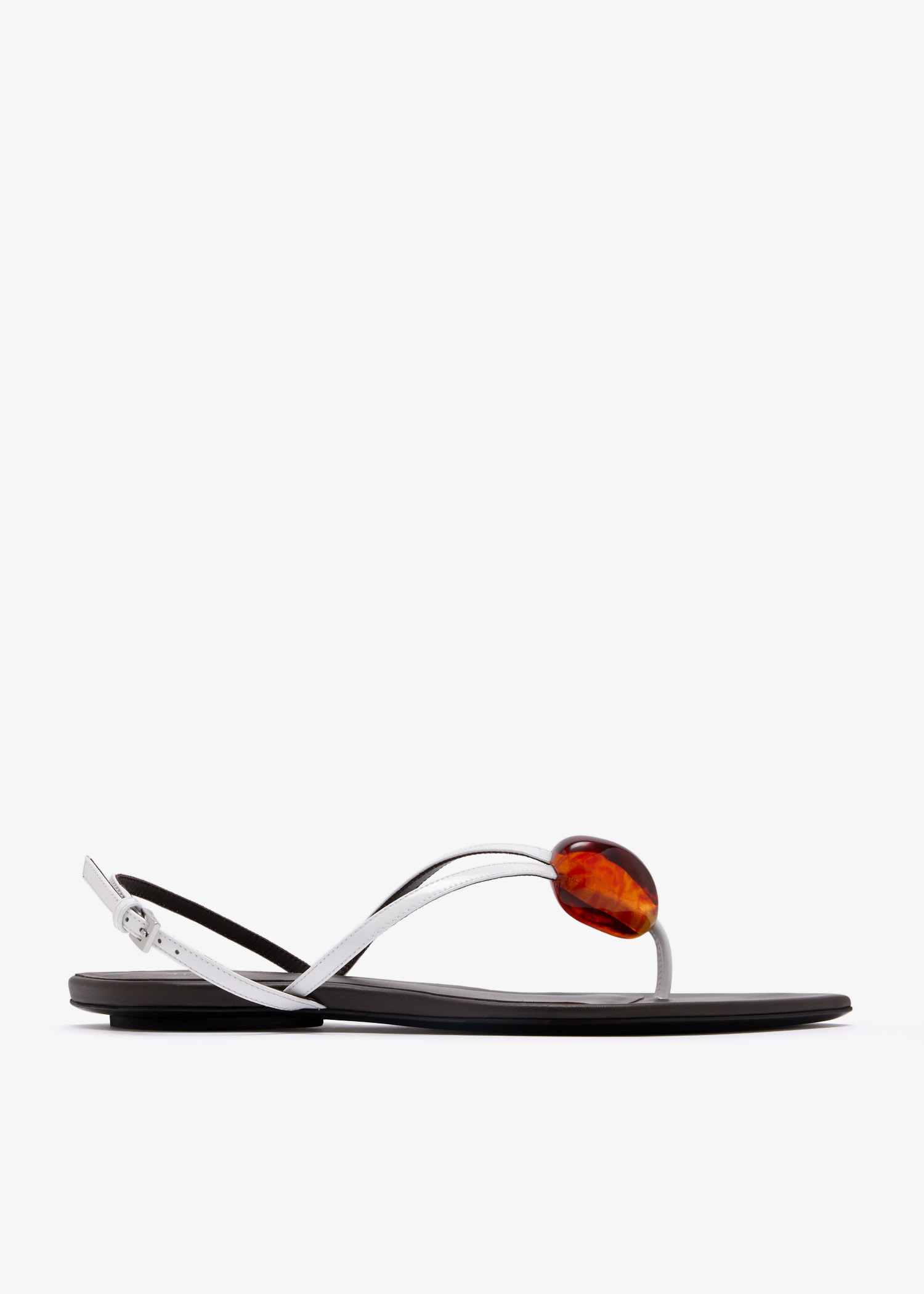 Invisible Flat Jewel sandals, White
Invisible Flat Jewel sandals, White