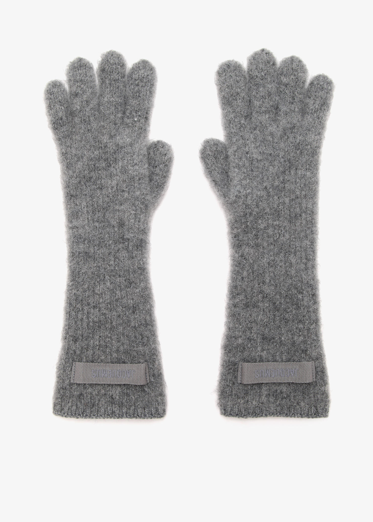 Les Gants Gros Grain gloves, Grey
Les Gants Gros Grain gloves, Grey