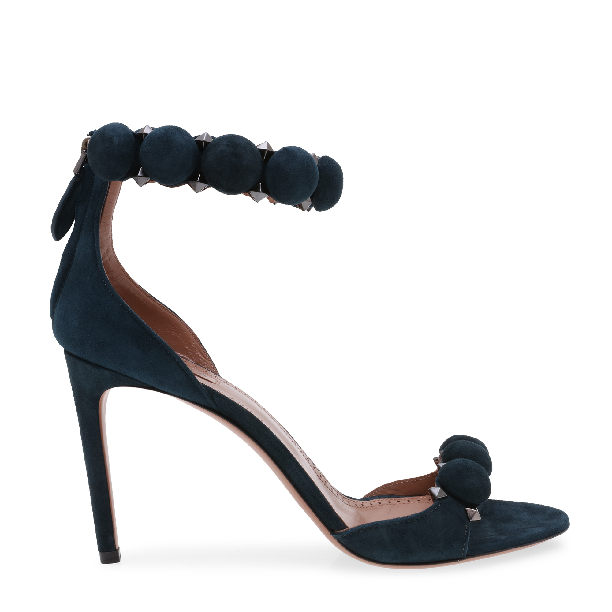 Bombe suede sandals, Blue
