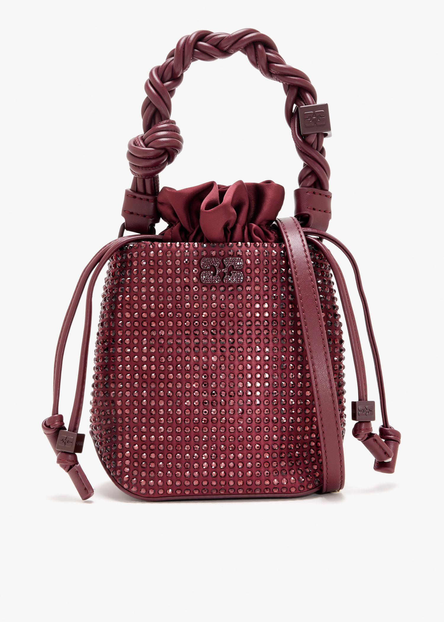 Mini Bou bucket bag, Burgundy
Mini Bou bucket bag, Burgundy