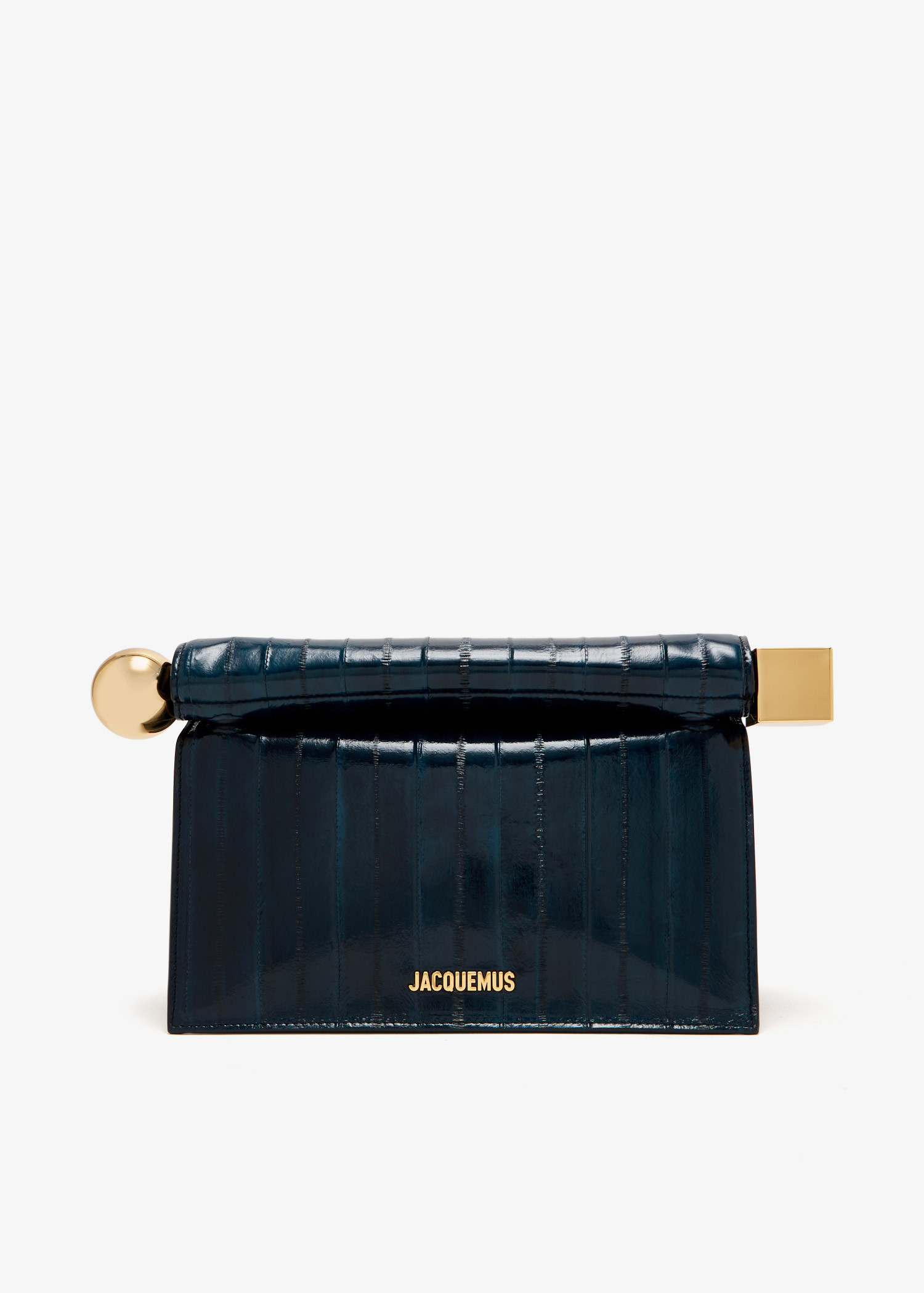 La Pochette Rond Carré clutch, Navy
La Pochette Rond Carré clutch, Navy