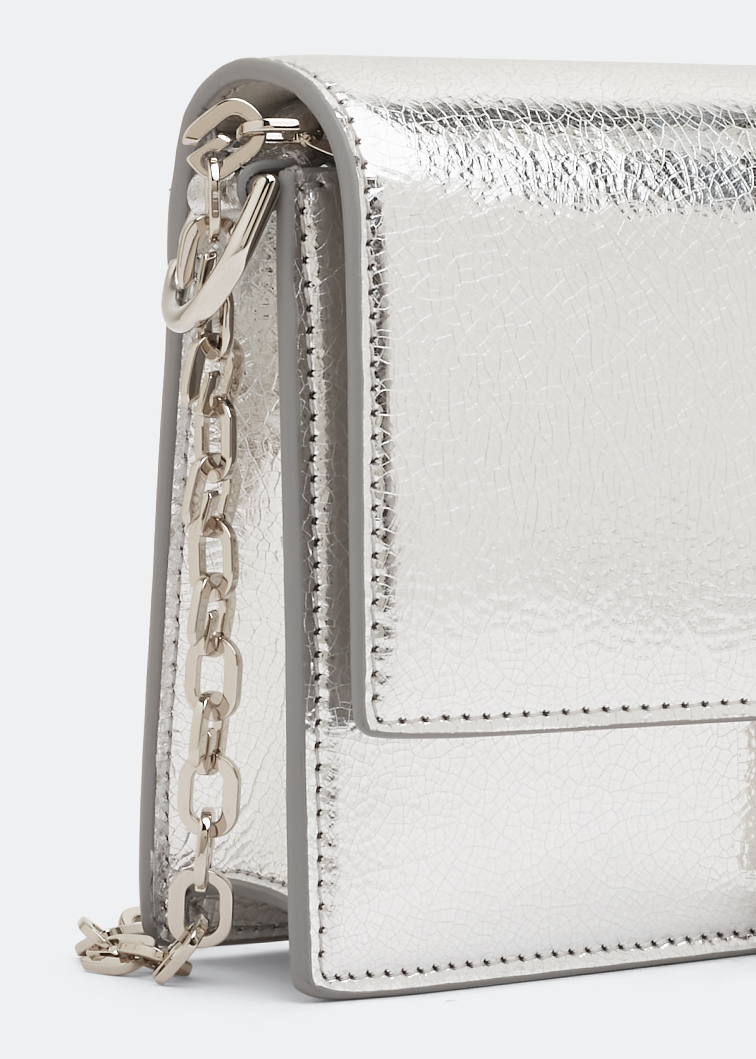 4G small chain bag, Silver