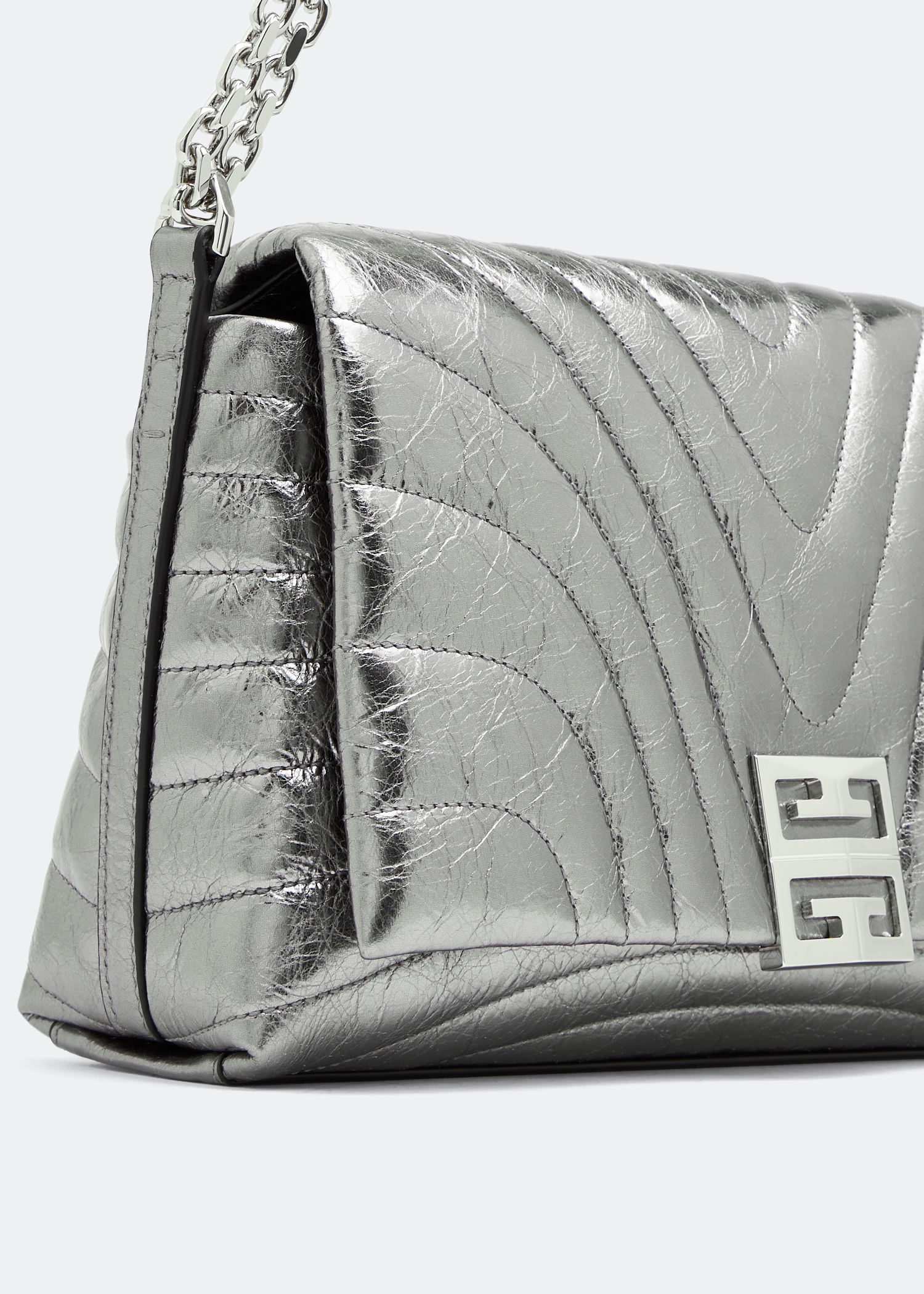 Medium 4G Soft shoulder bag, Metallic