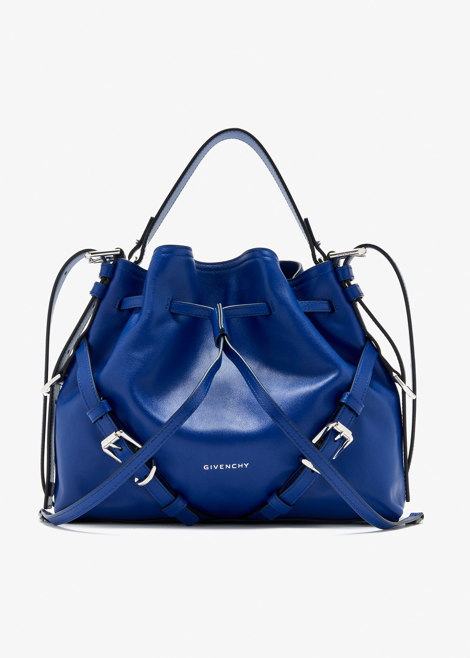 Voyou small bucket bag, Blue
Voyou small bucket bag, Blue