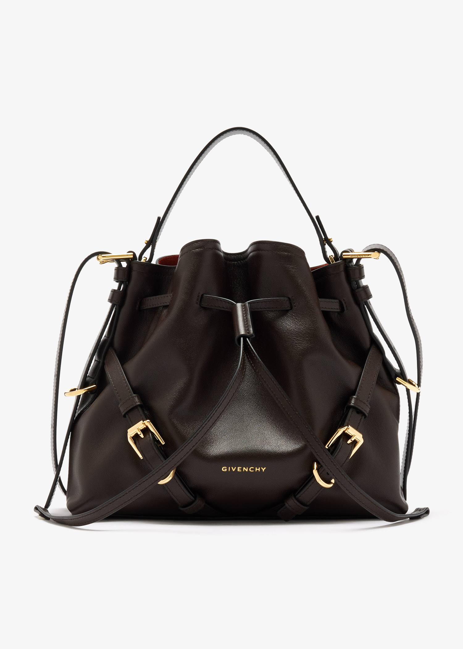 Voyou small bucket bag, Brown
Voyou small bucket bag, Brown