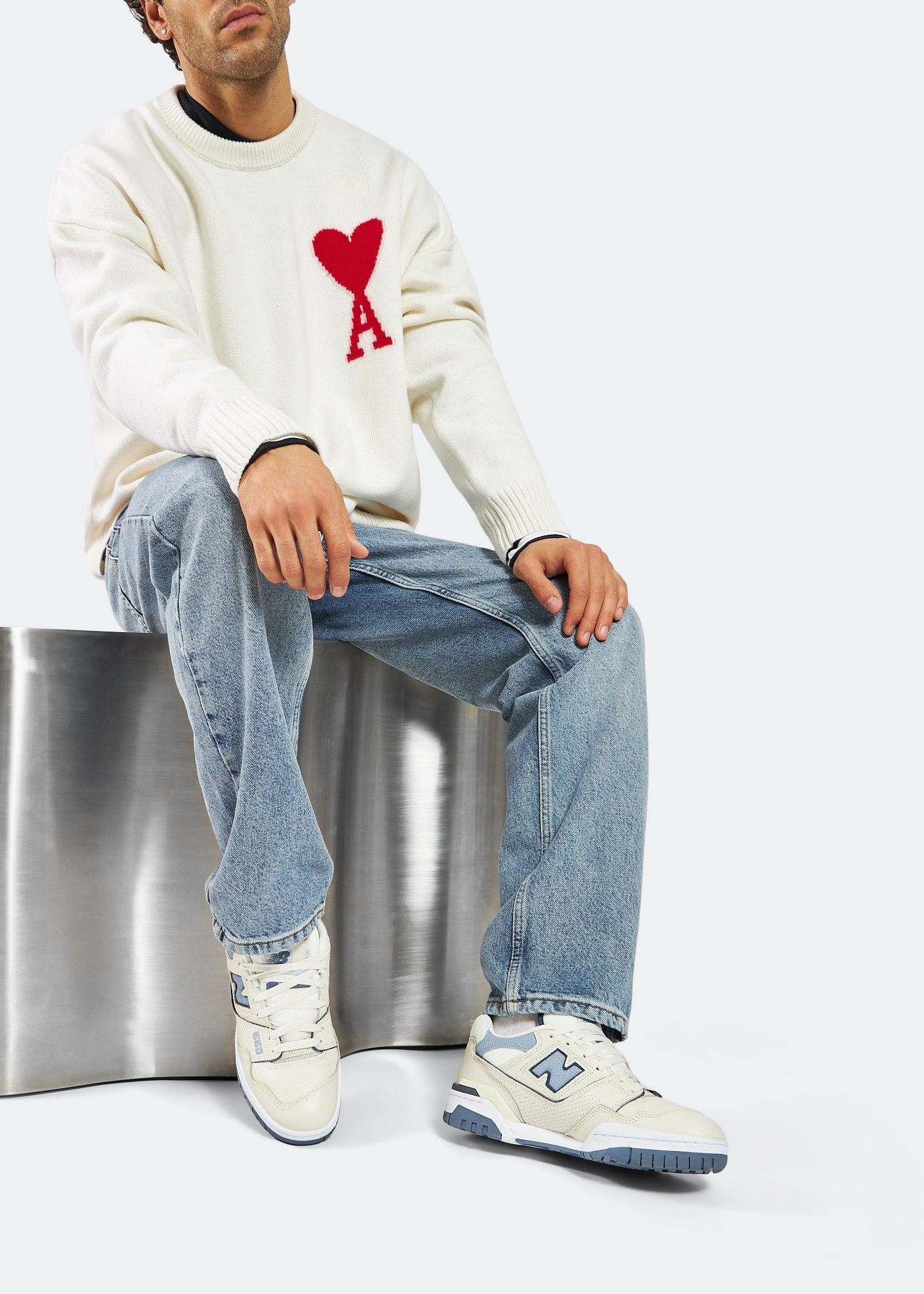 550 sneakers, White