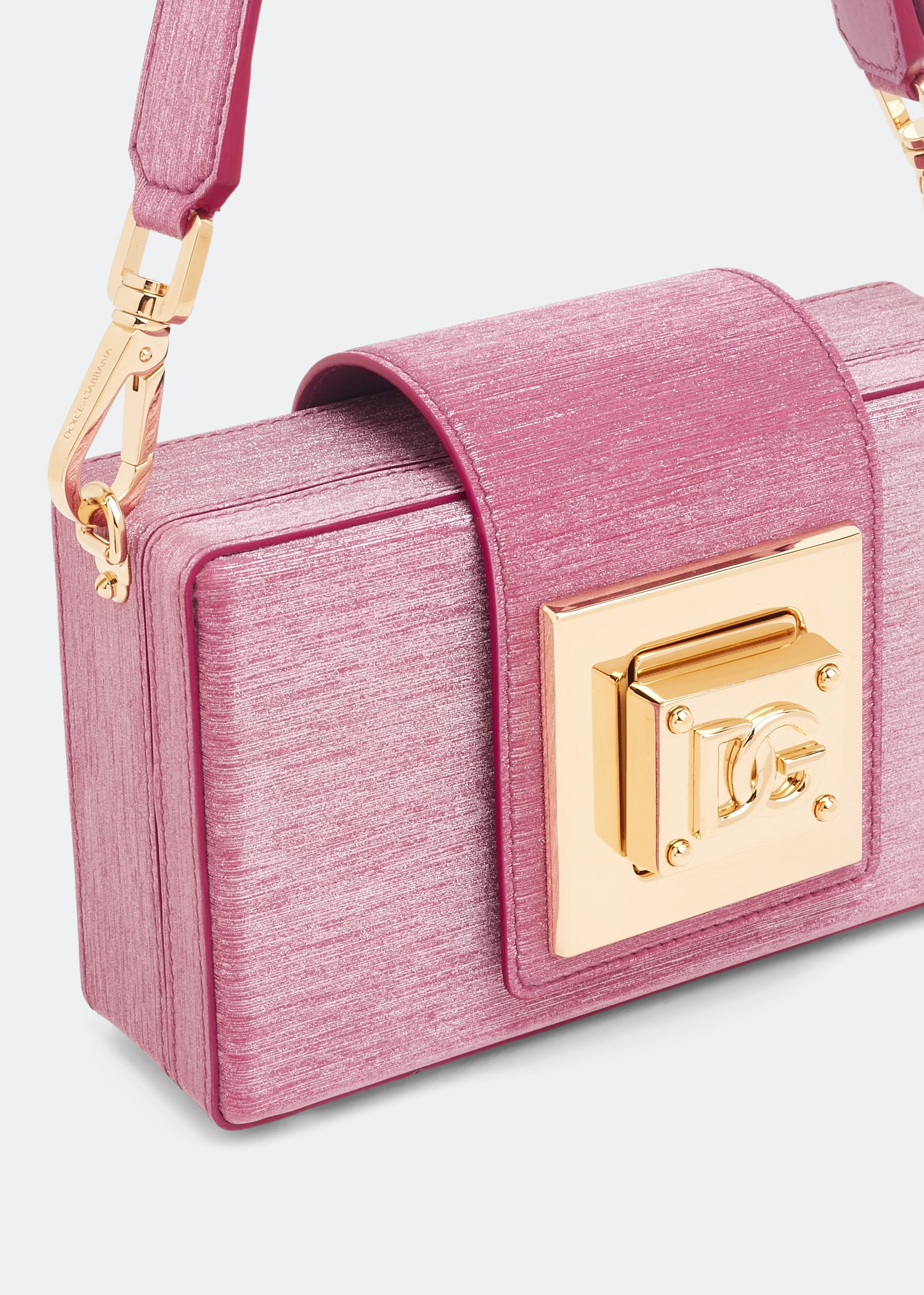 Lurex clutch, Pink