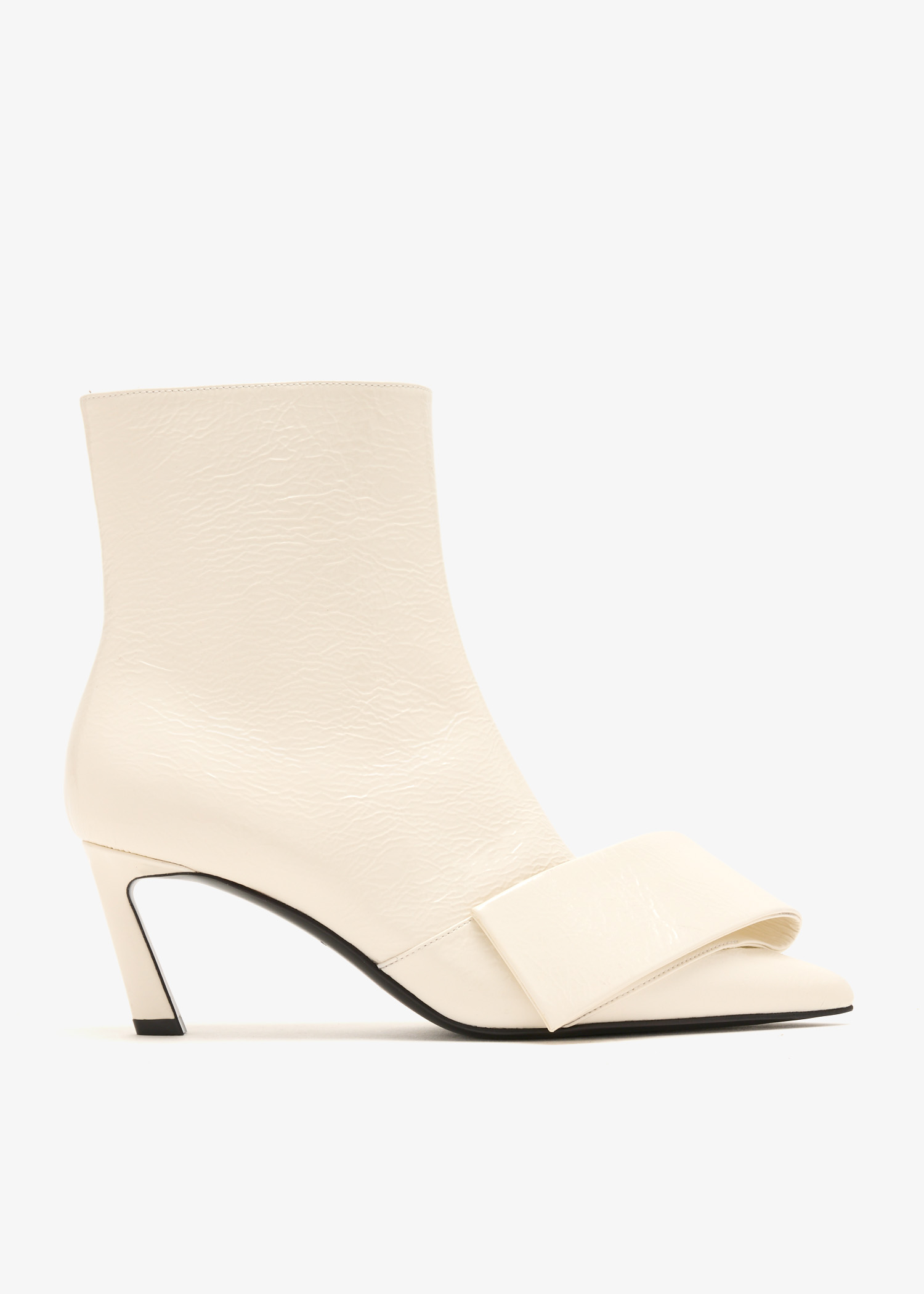 Twisted Ribbon ankle boots, Cream
Twisted Ribbon ankle boots, Cream