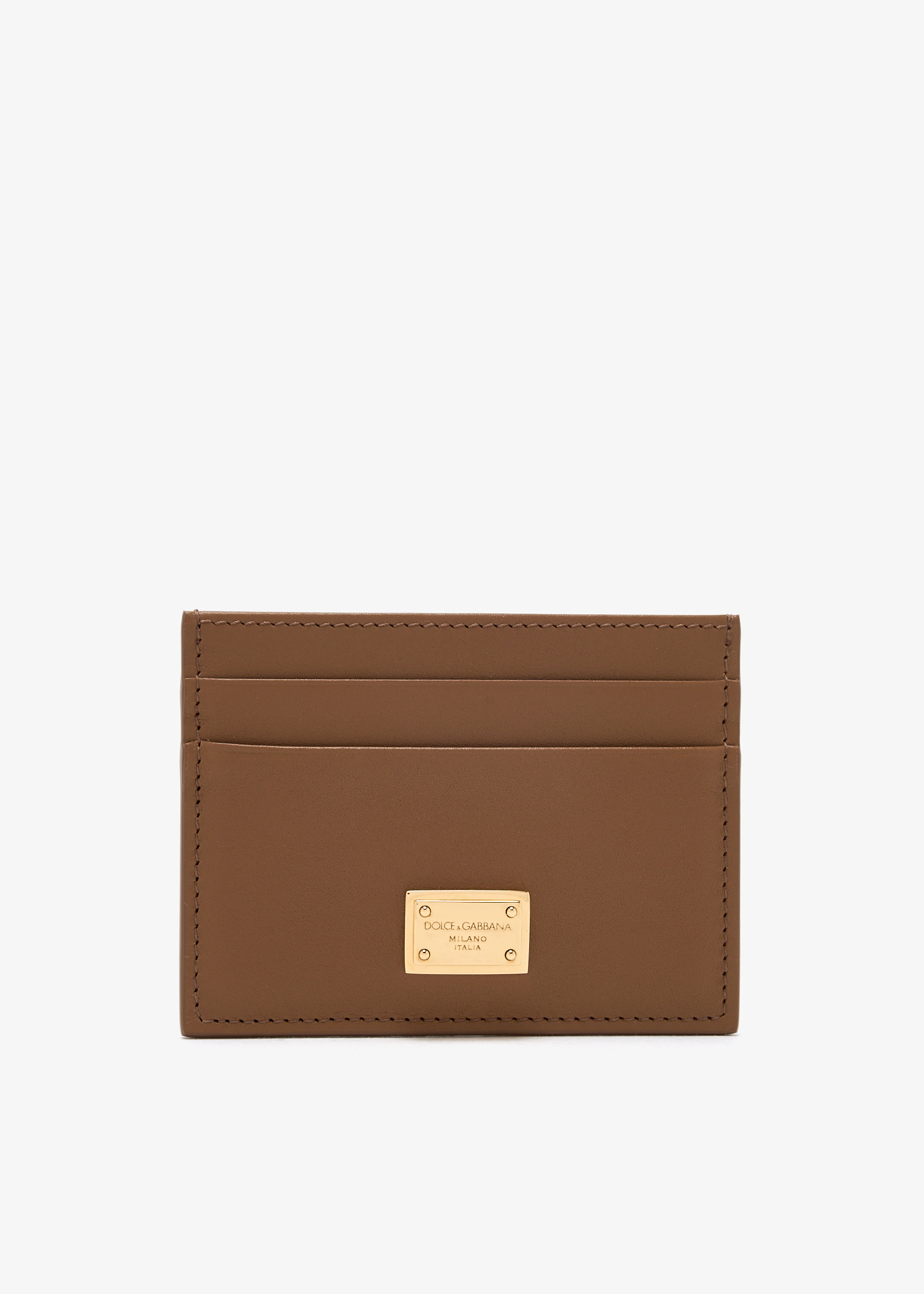 Plongé calfskin card holder, Brown
Plongé calfskin card holder, Brown