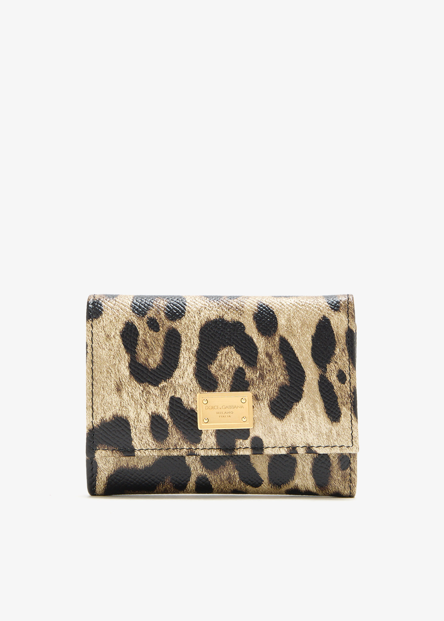 Leopard-print wallet, Animal printed
Leopard-print wallet, Animal printed