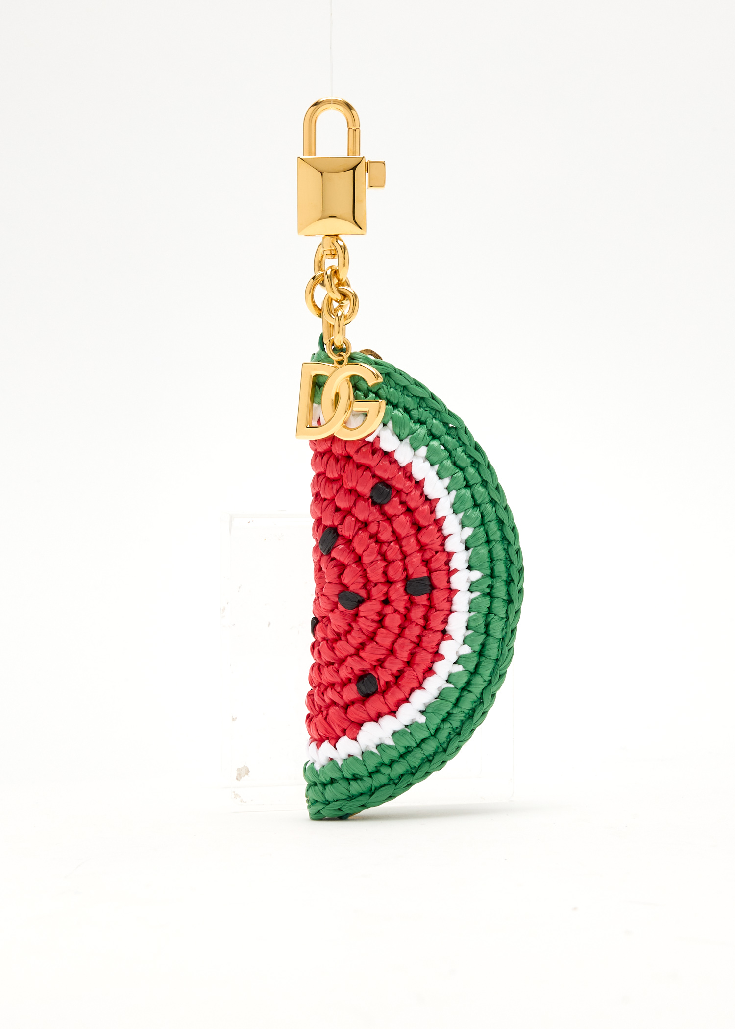Raffia keychain bag charm, Red
Raffia keychain bag charm, Red