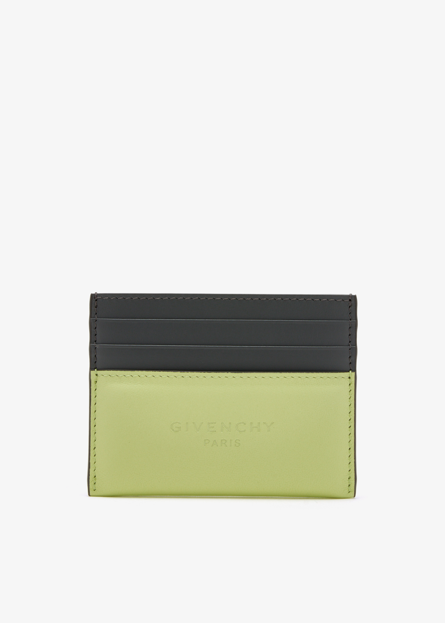 Antigona Stamped bi-color card case, Green
Antigona Stamped bi-color card case, Green