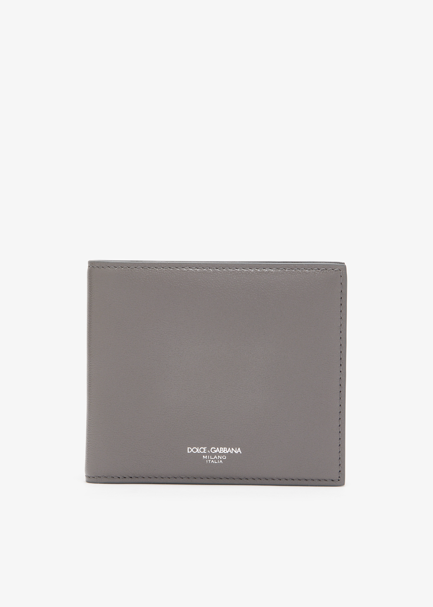 Calfskin bifold wallet, Grey
Calfskin bifold wallet, Grey