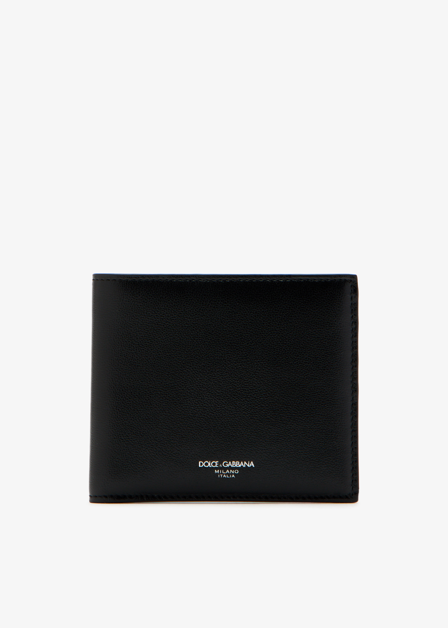 Calfskin bifold wallet, Black
Calfskin bifold wallet, Black