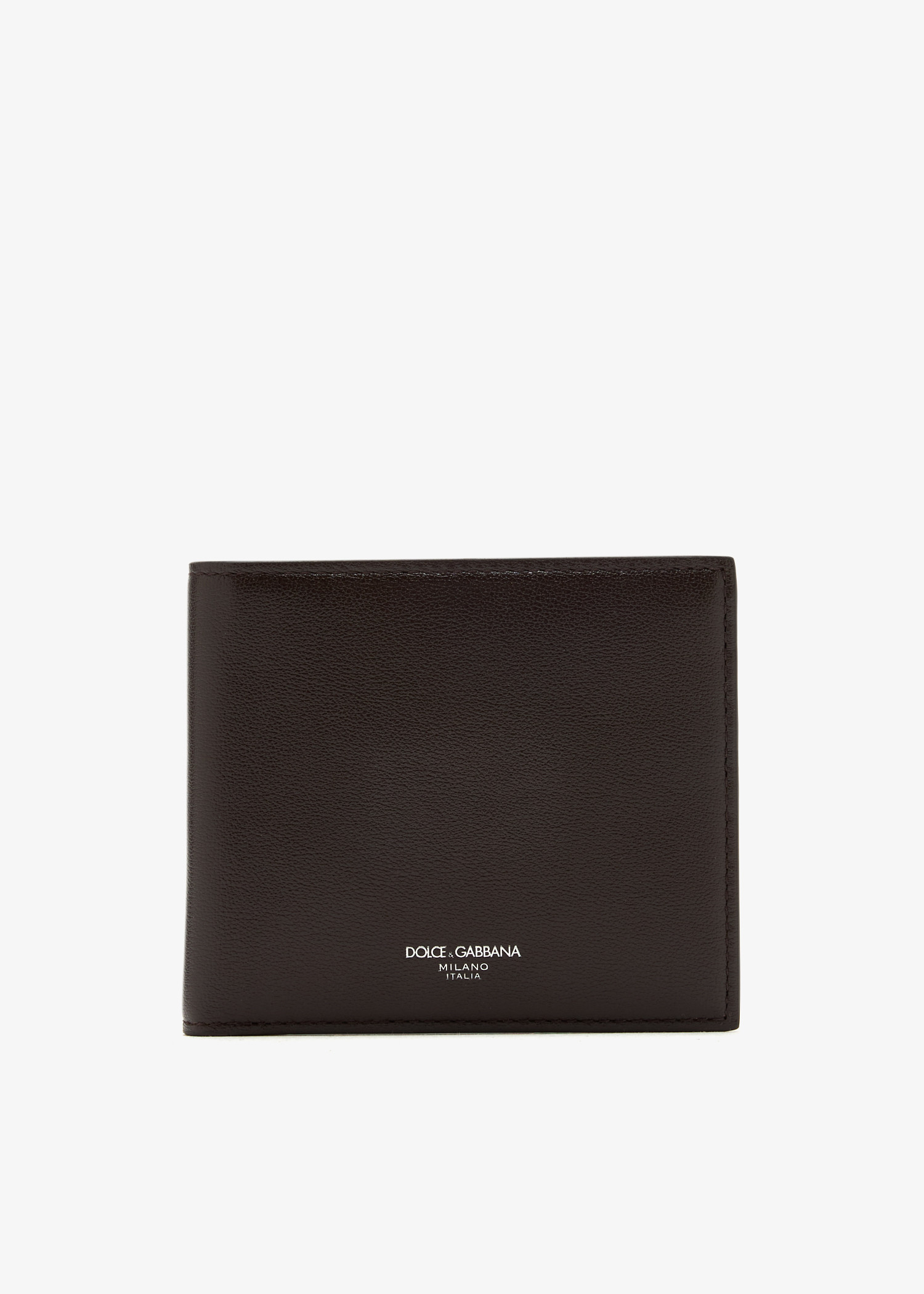 Calfskin bifold wallet, Brown
Calfskin bifold wallet, Brown