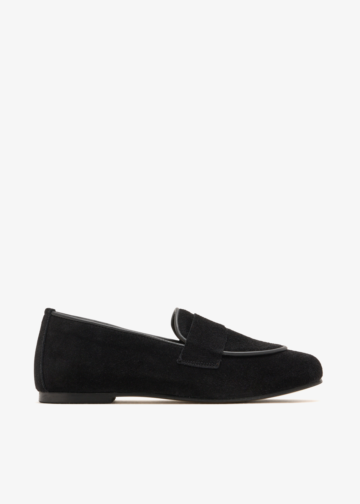 Suede Penny loafers, Black
Suede Penny loafers, Black