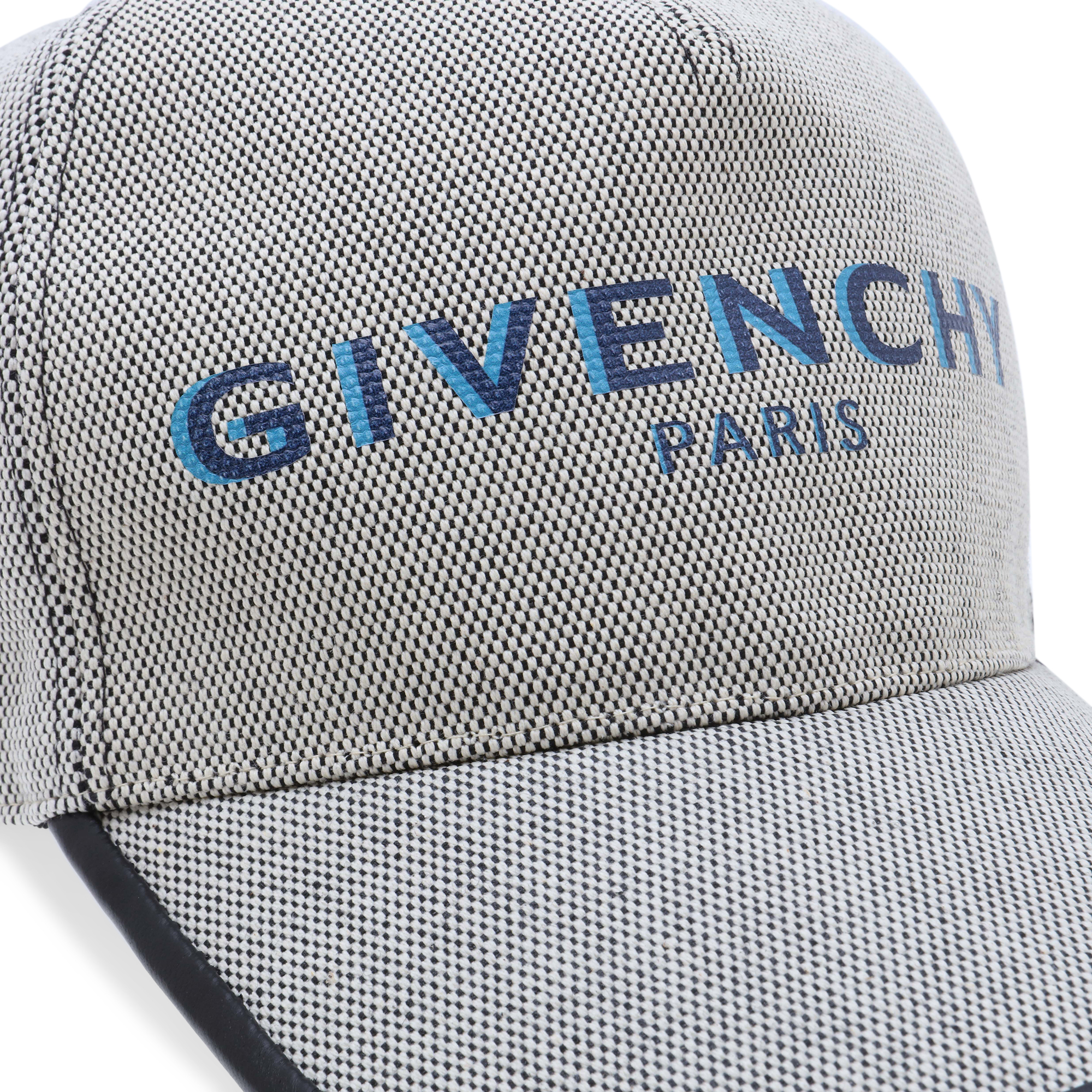 Canvas logo cap, Black