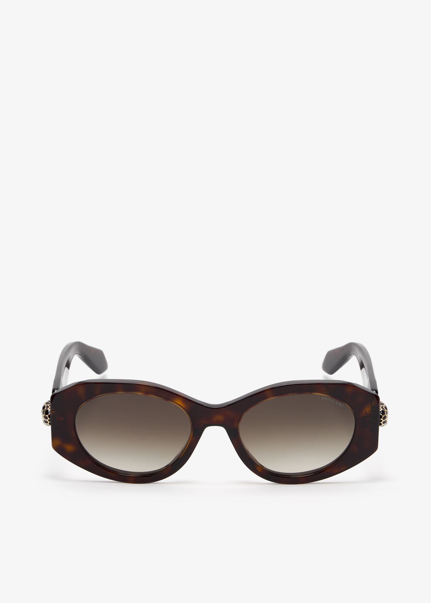 Serpenti Forever oval sunglasses, Brown
Serpenti Forever oval sunglasses, Brown