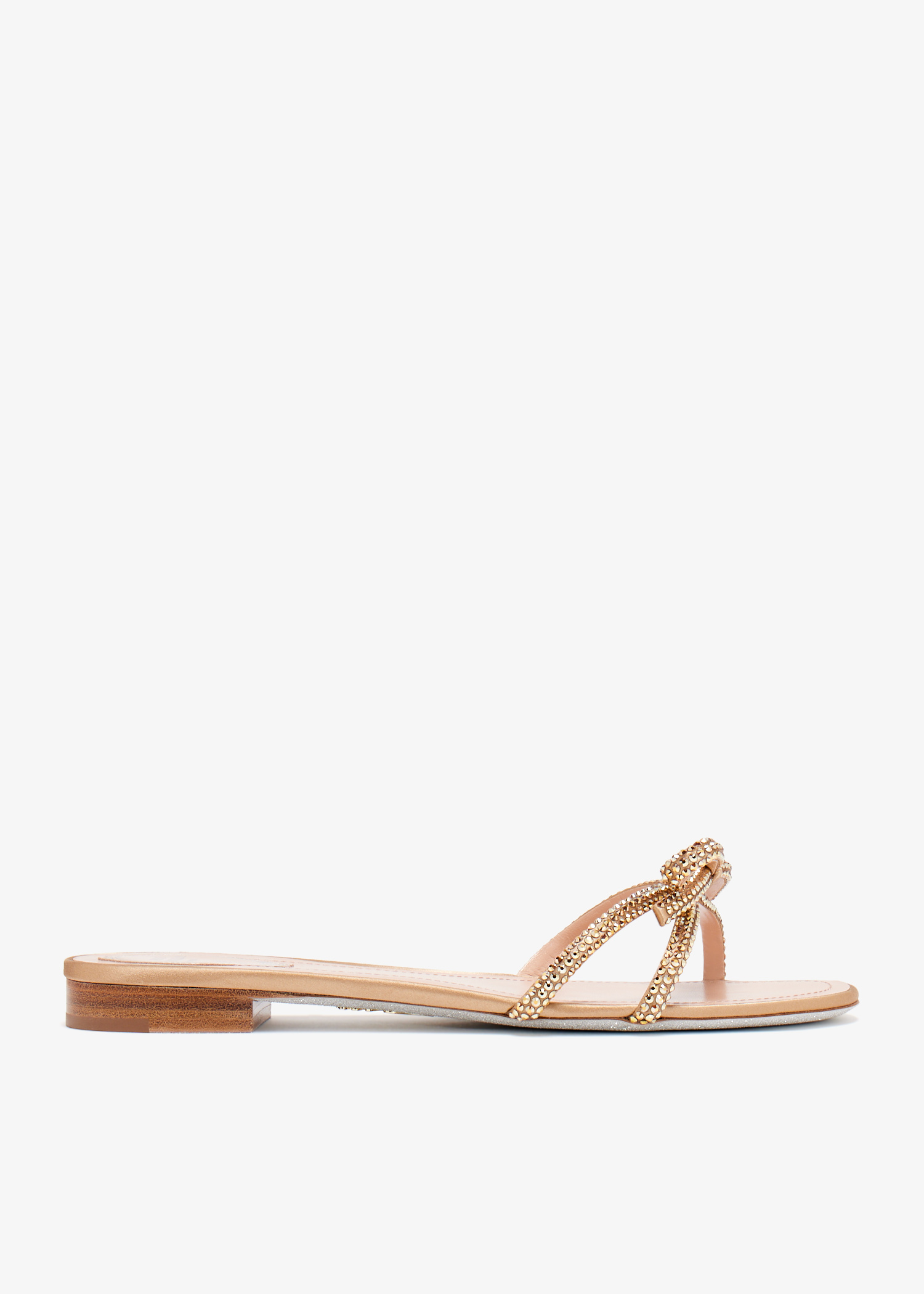 Ribbon flat sandals, Gold
Ribbon flat sandals, Gold