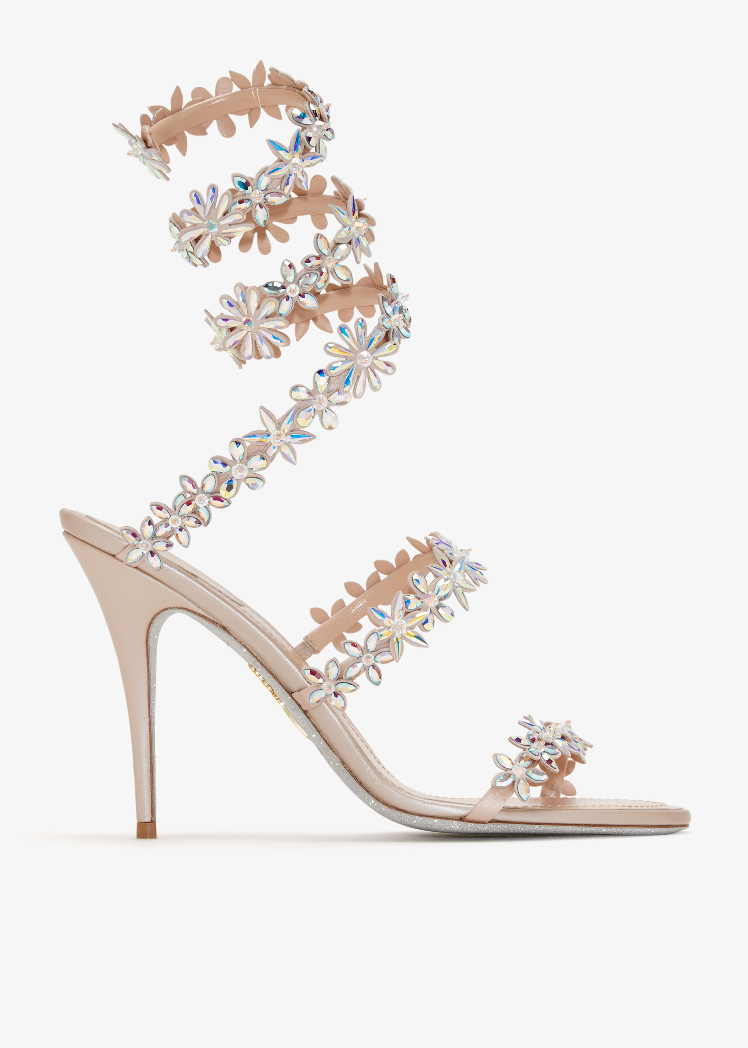 Eva crystal-embellished sandals, Pink
Eva crystal-embellished sandals, Pink