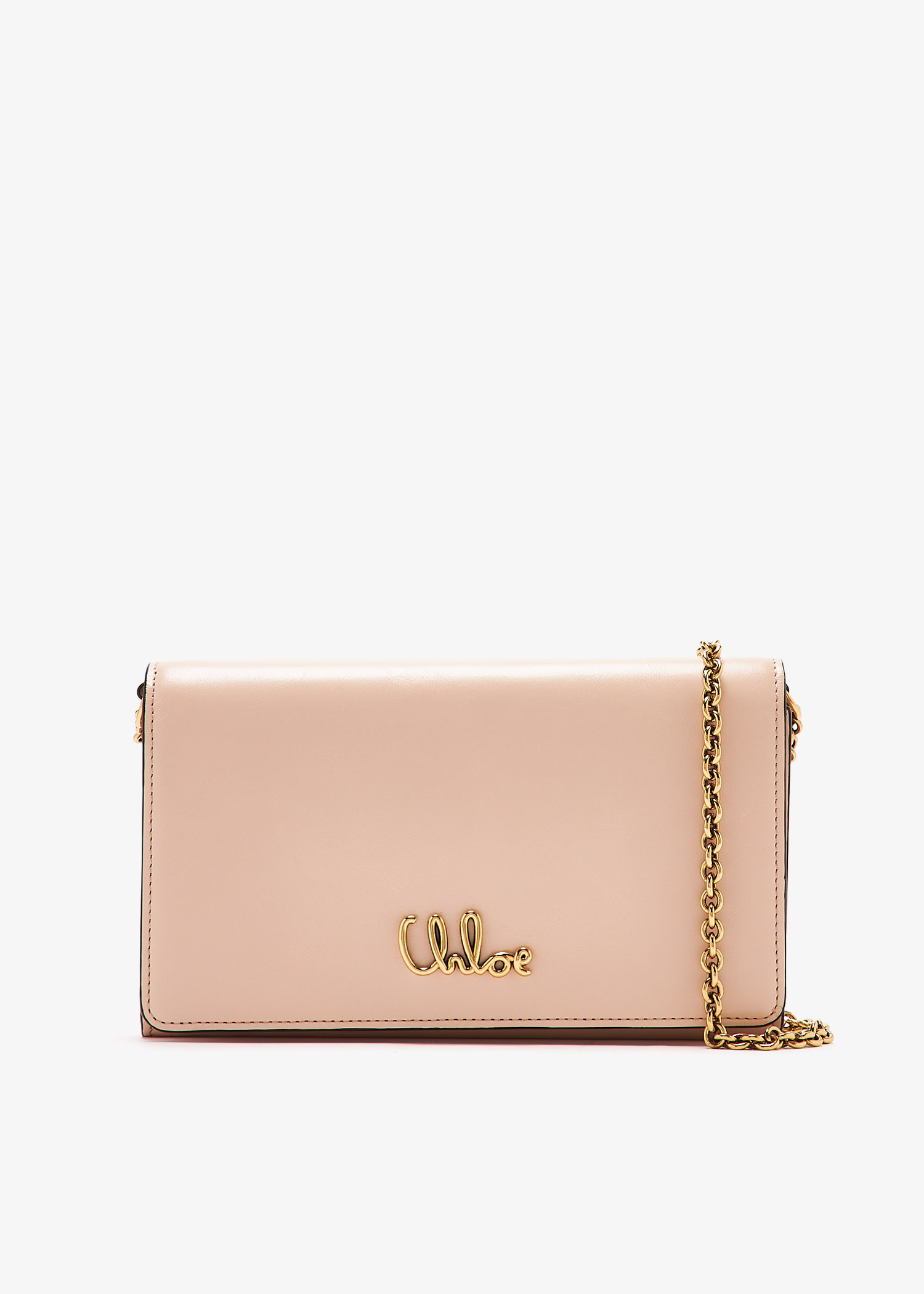 Chloé Iconic flap chain wallet, Pink
Chloé Iconic flap chain wallet, Pink