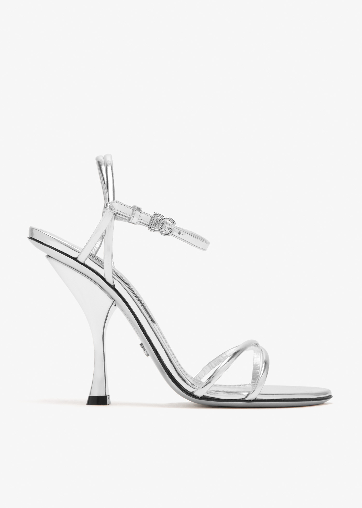 Keira 2.0 mirror leather sandals, Silver
Keira 2.0 mirror leather sandals, Silver