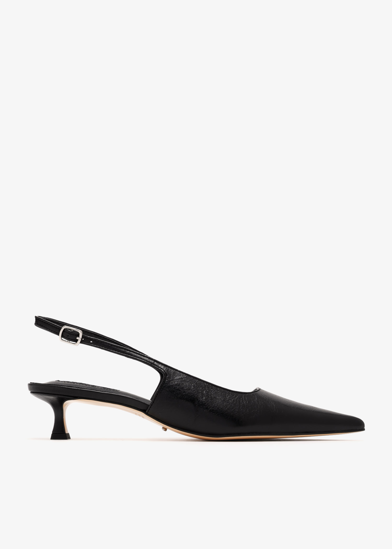 Crush slingback pumps, Black
Crush slingback pumps, Black