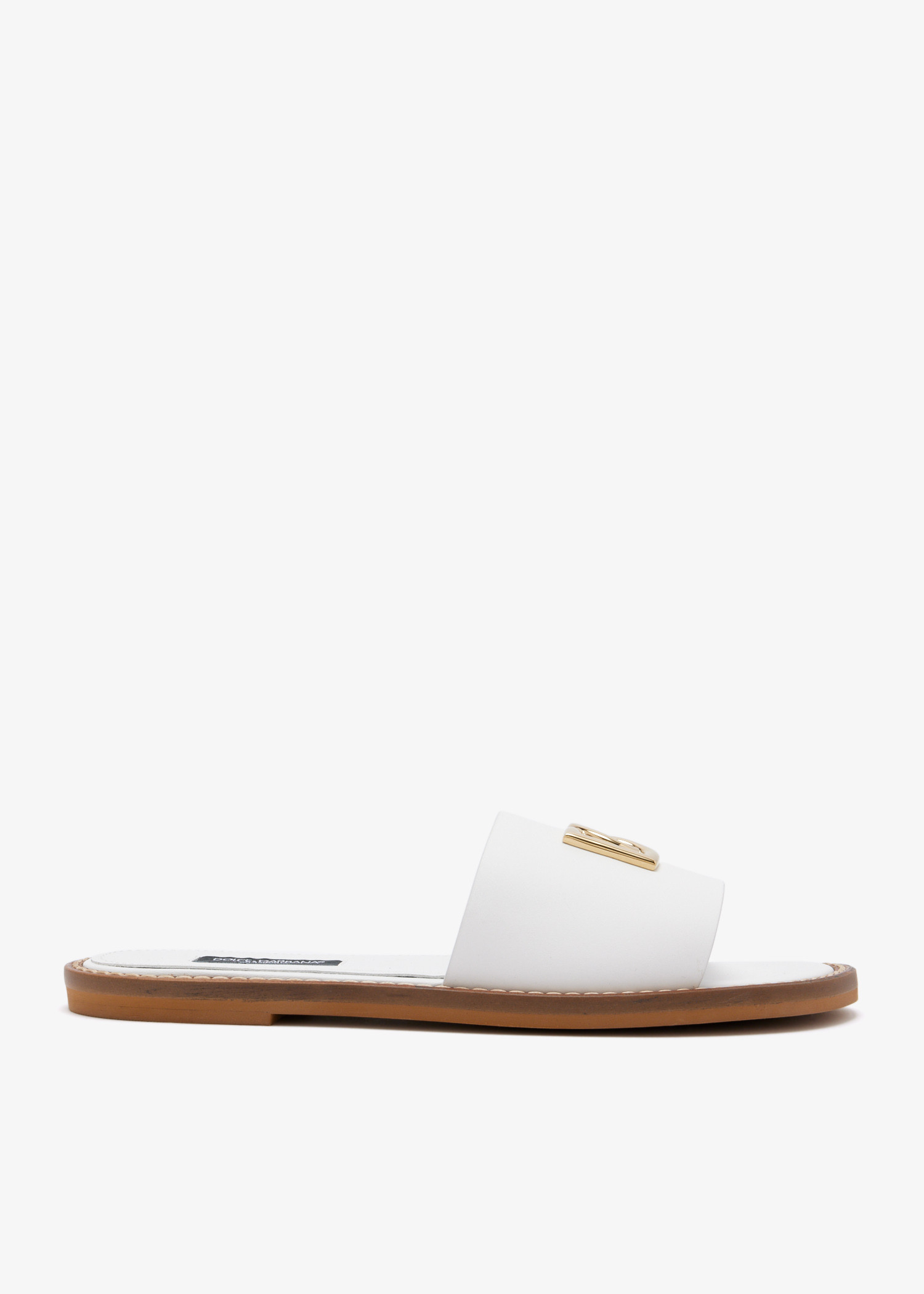 DG logo slide sandals, White
DG logo slide sandals, White