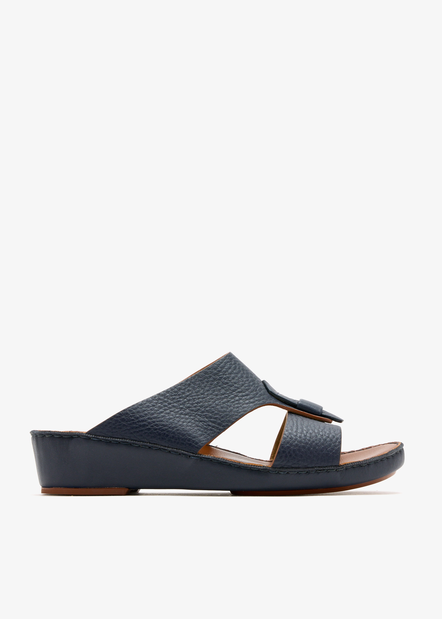 Fissare Granulato Deercalf sandals, Navy
Fissare Granulato Deercalf sandals, Navy
