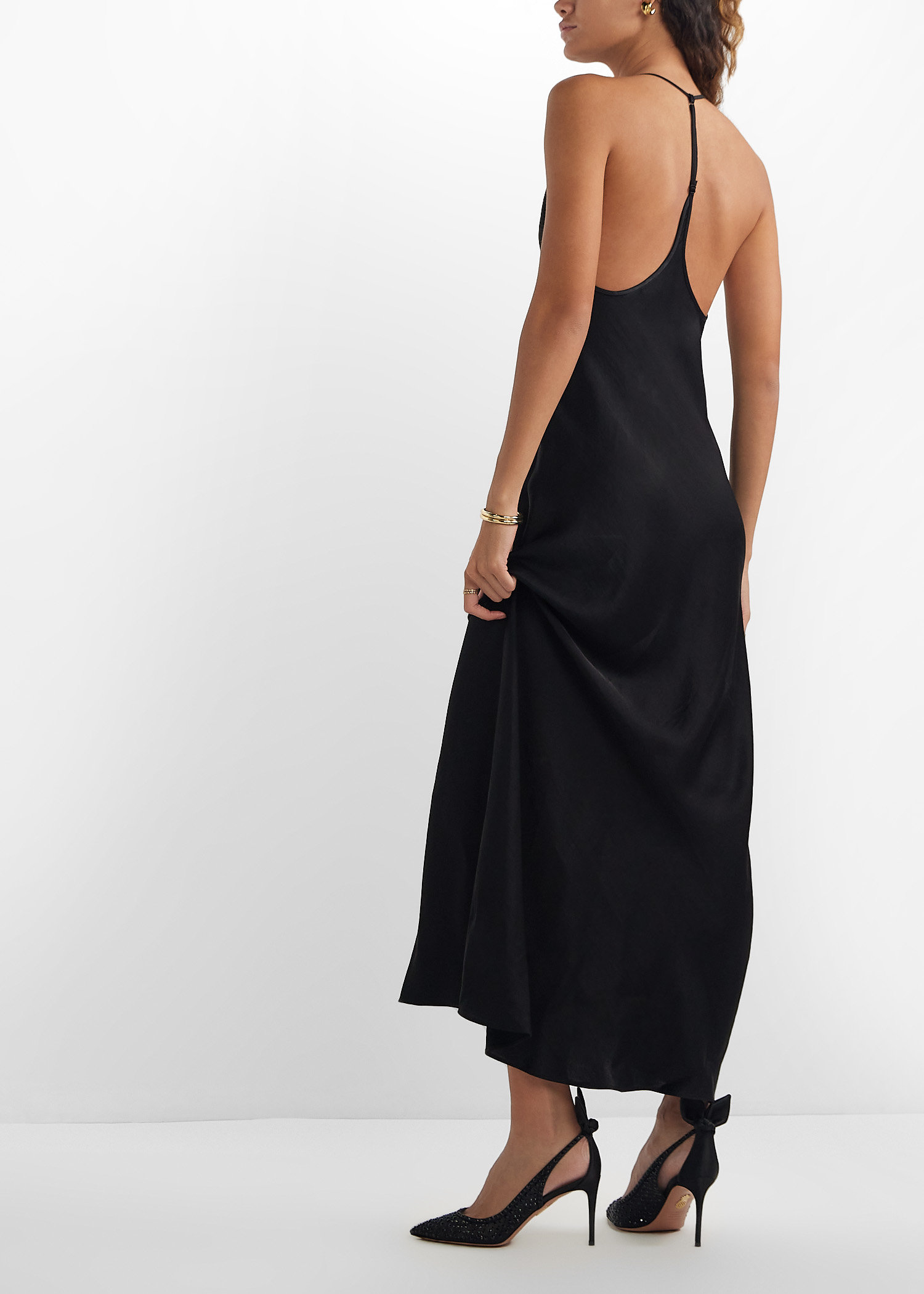 Bow Tie Crystal 85 pumps, Black
Bow Tie Crystal 85 pumps, Black