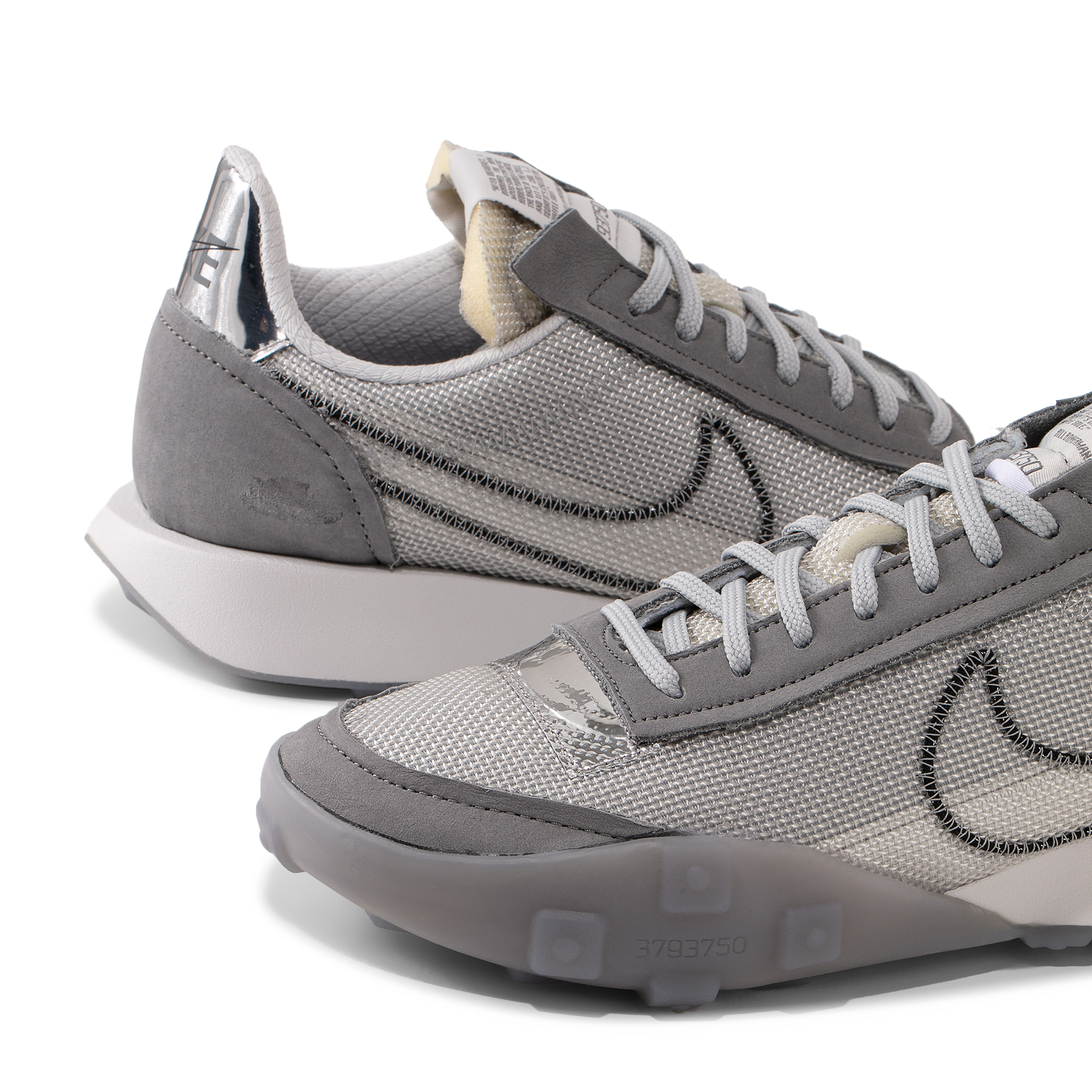 Waffle Racer 2X sneakers, Silver