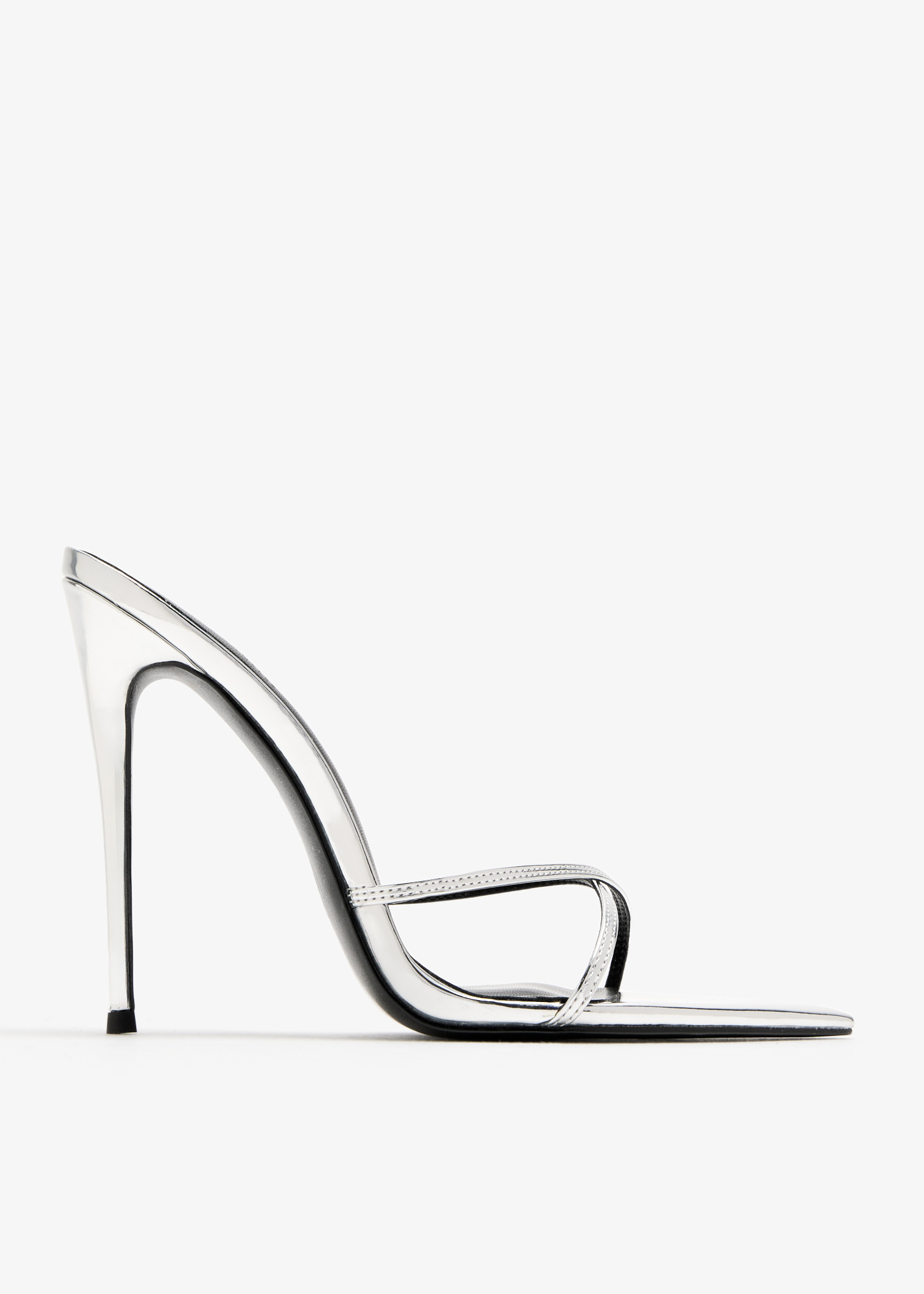 Donatella mules, Silver
Donatella mules, Silver
