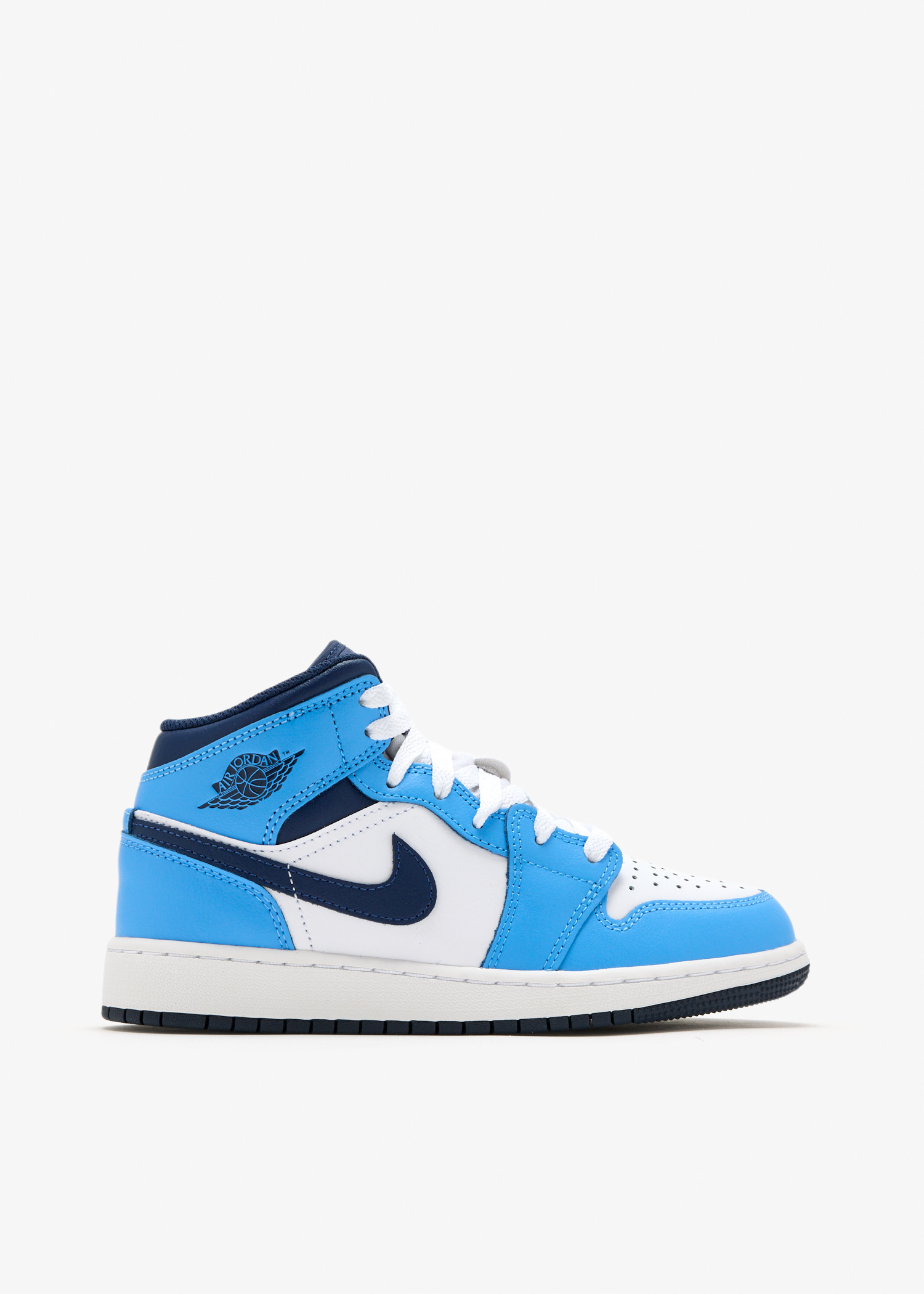 Air Jordan 1 Mid sneakers, Blue
Air Jordan 1 Mid sneakers, Blue
