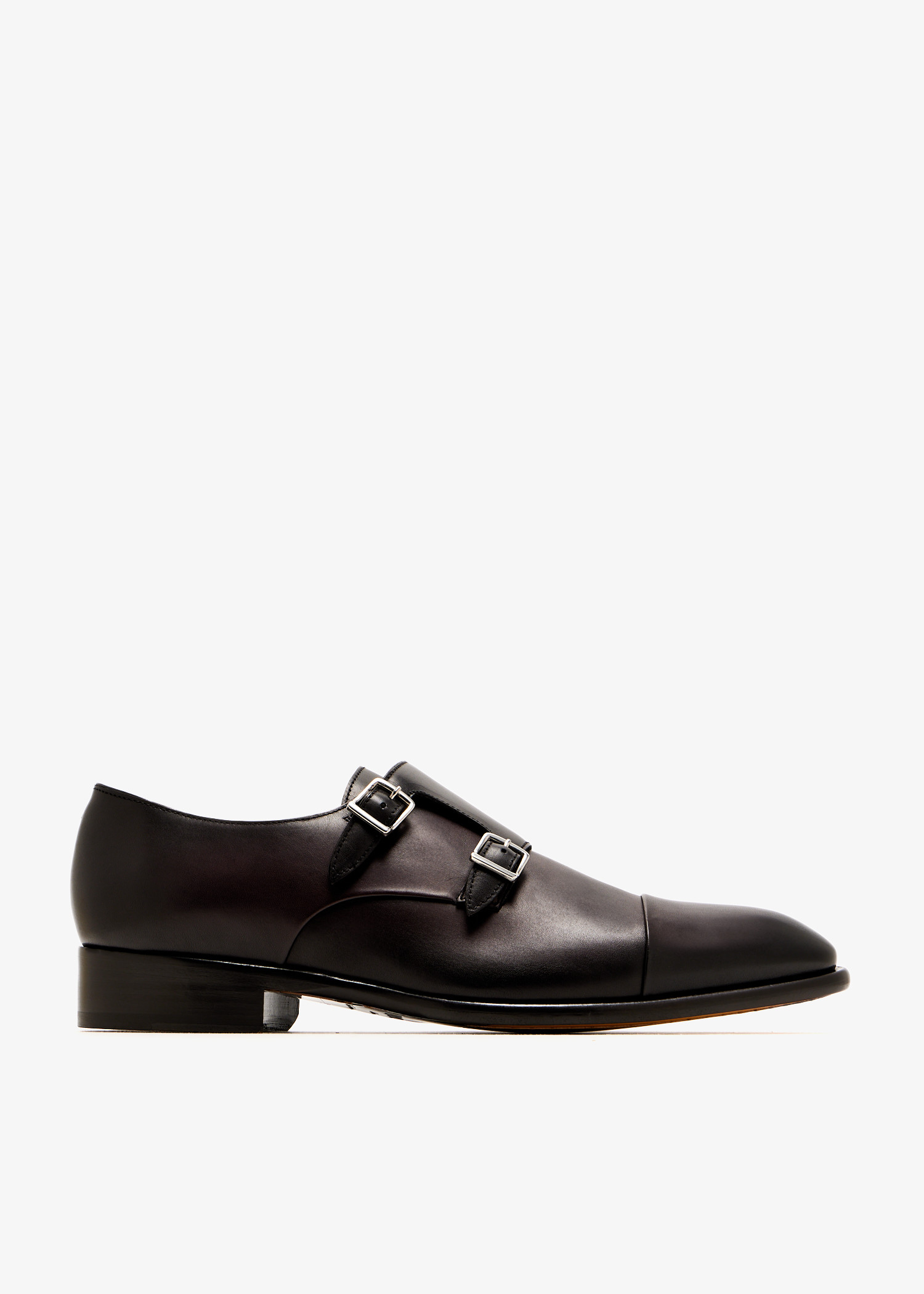 Leather monk strap shoes, Brown
Leather monk strap shoes, Brown