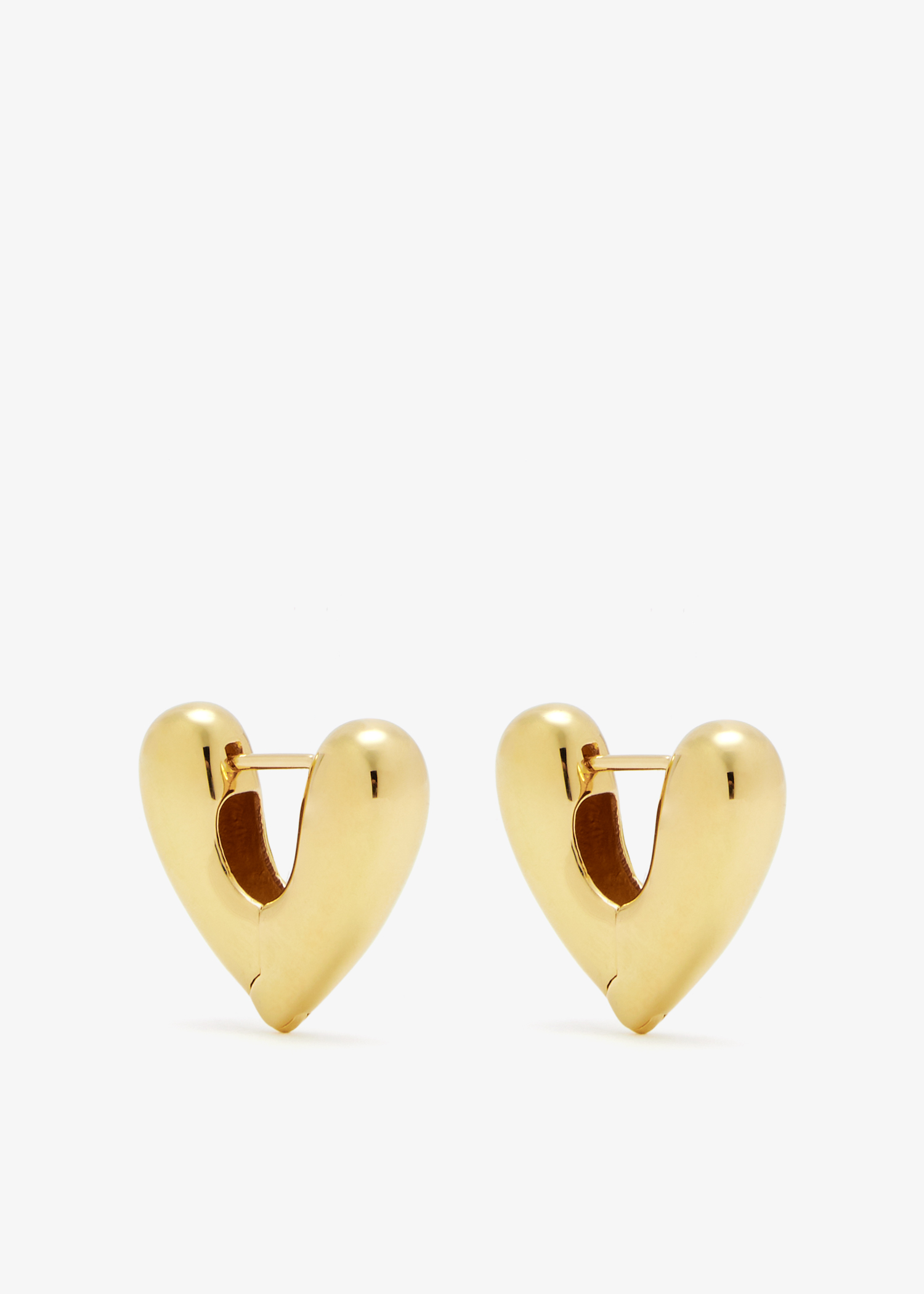 Heart hoops, Gold
Heart hoops, Gold